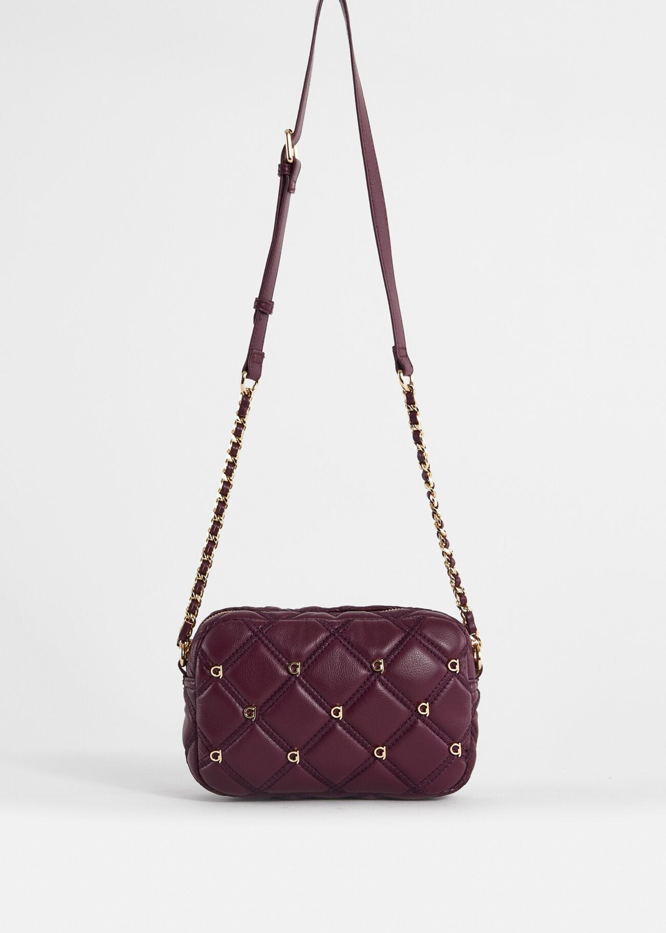 Bolso cruzado acolchado