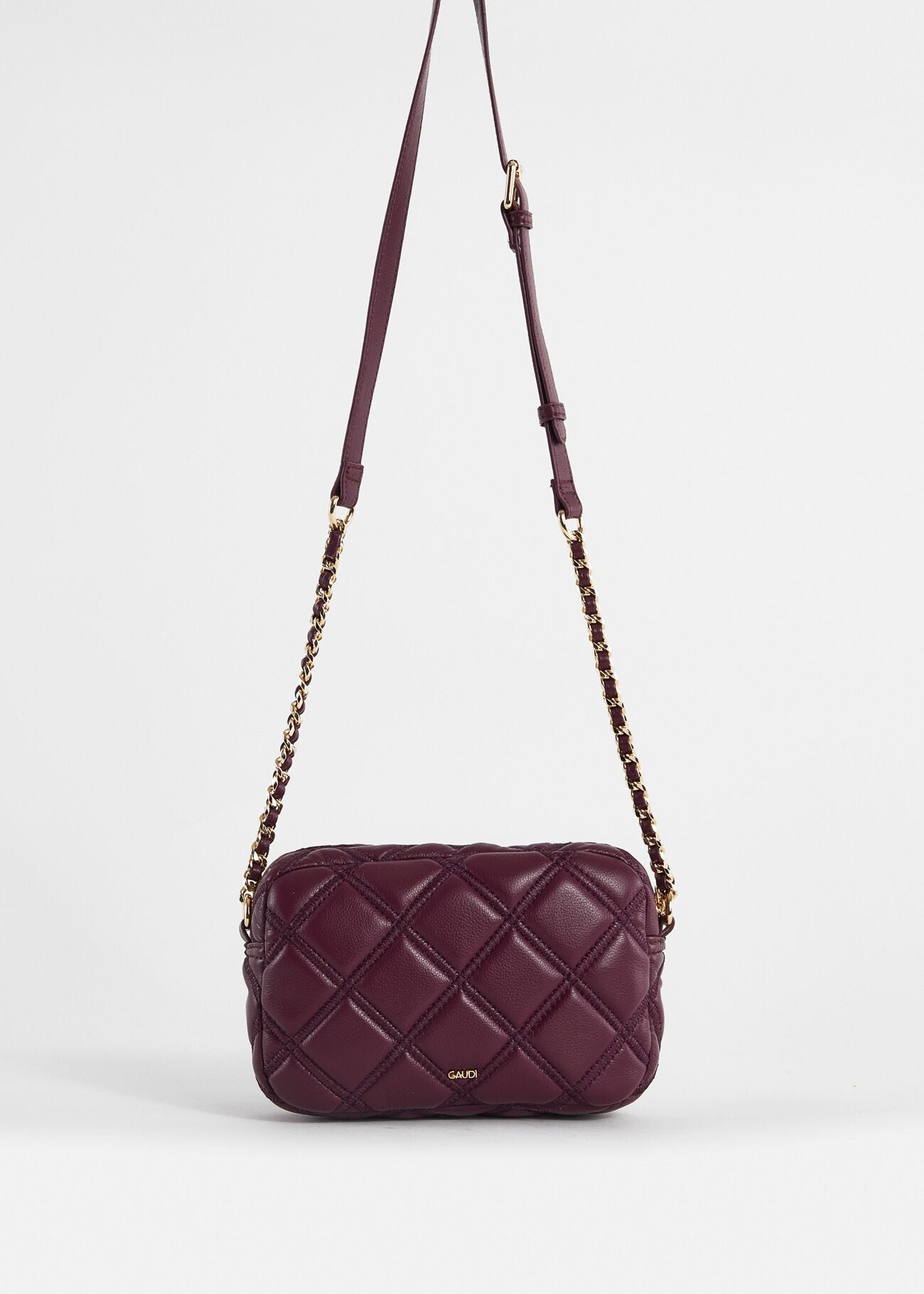 Bolso cruzado acolchado