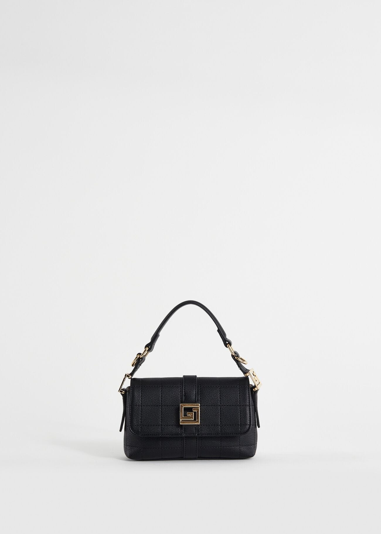 Mini borsa a spalla nera