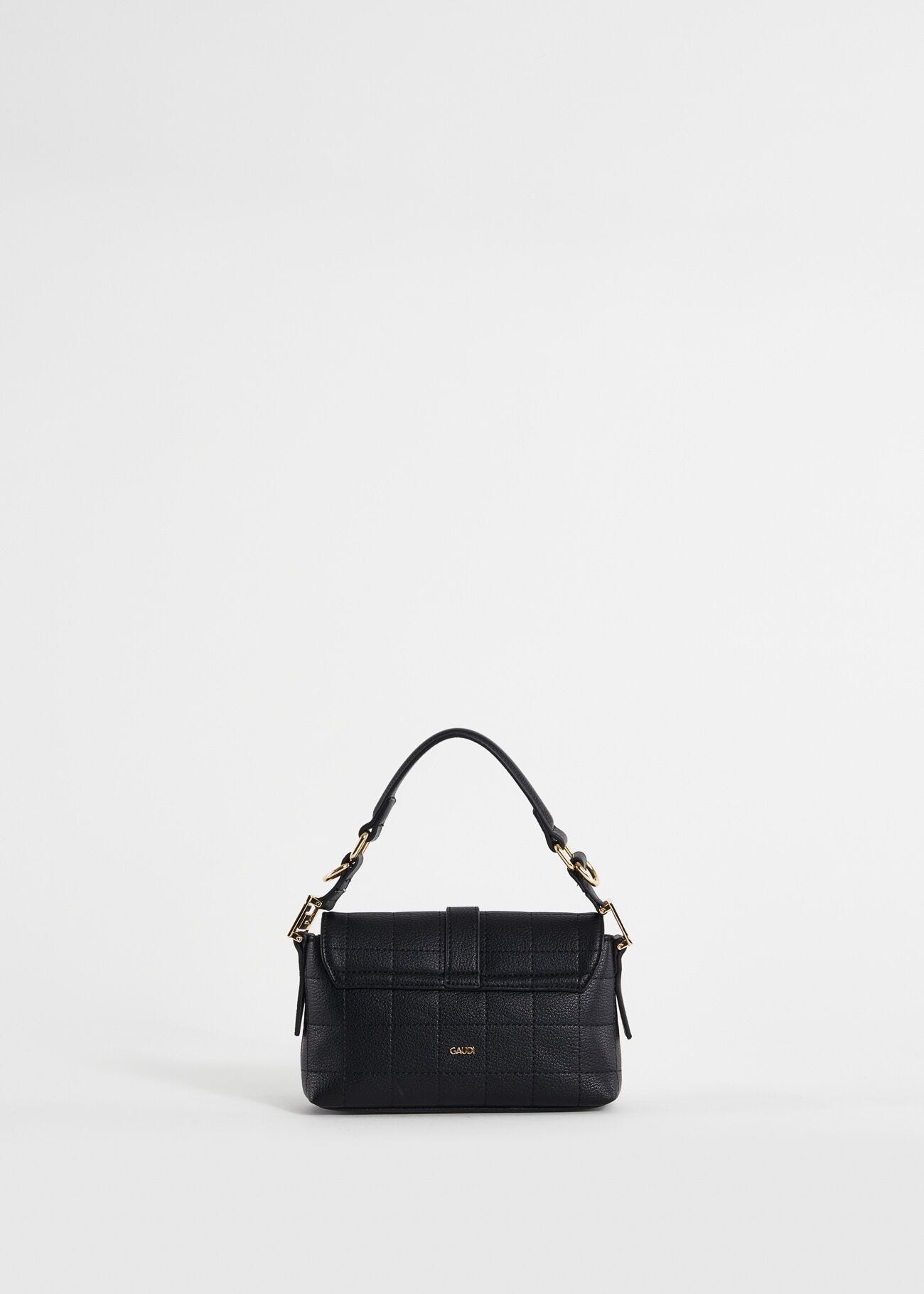 Mini borsa a spalla nera