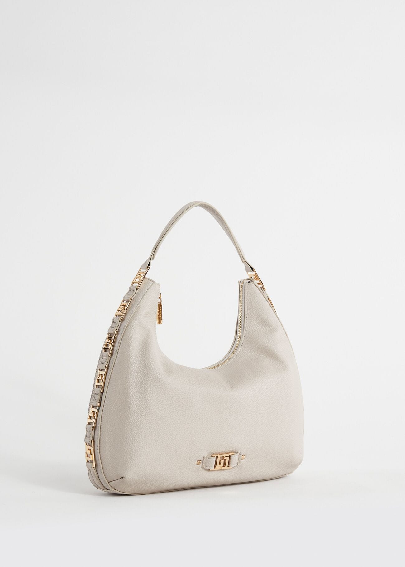 White shoulder bag