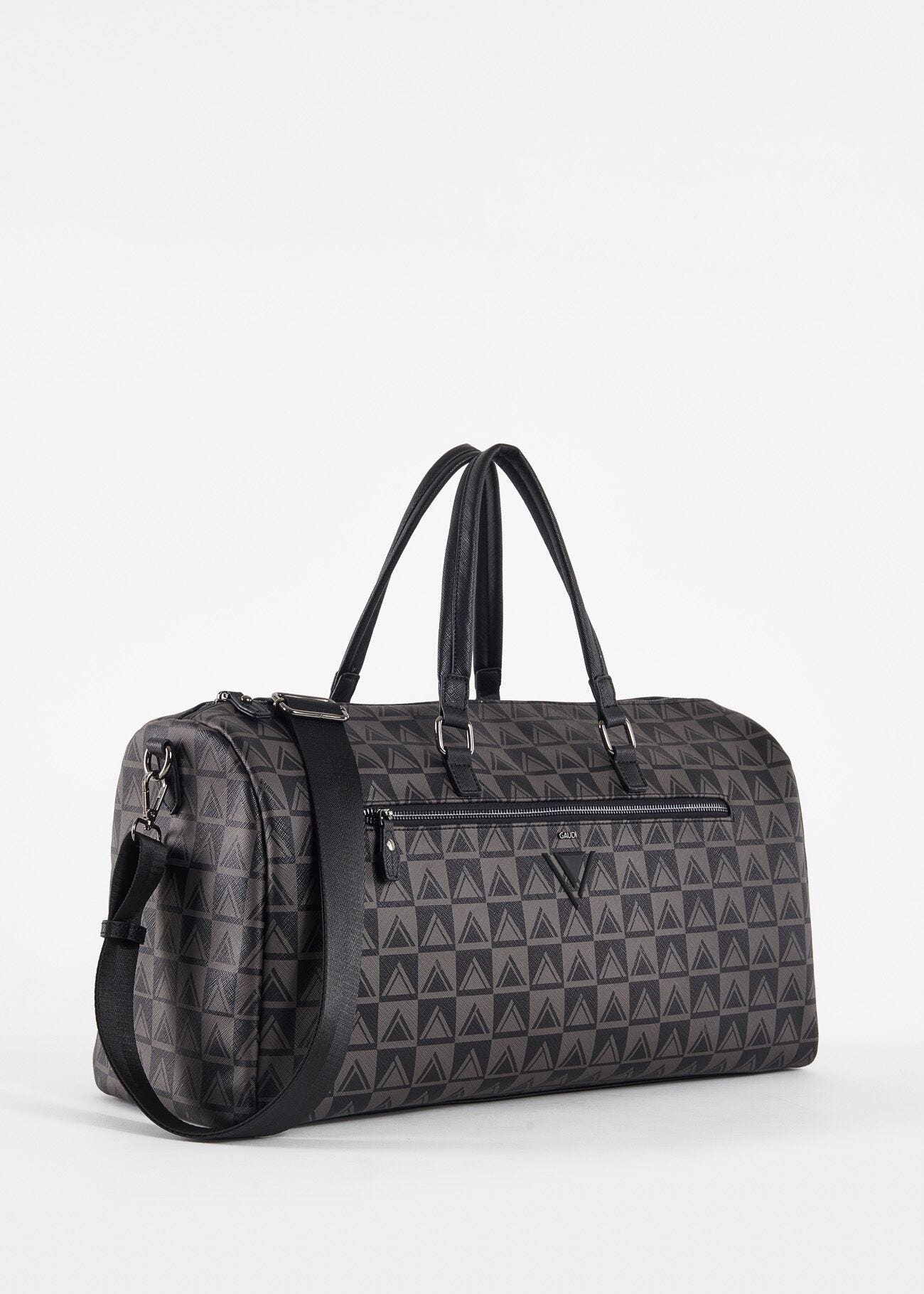 Printed duffel bag