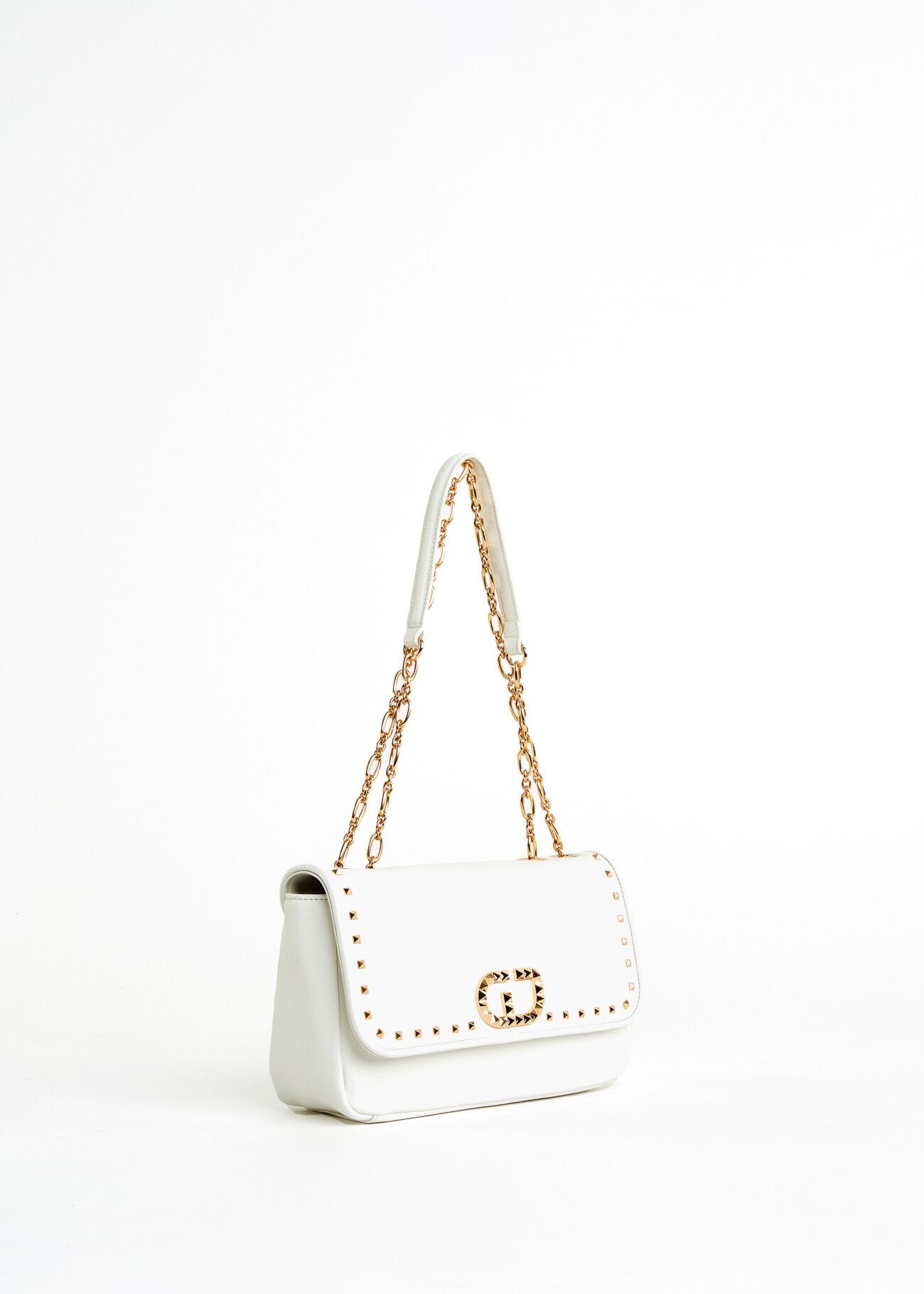 Studded shoulder bag