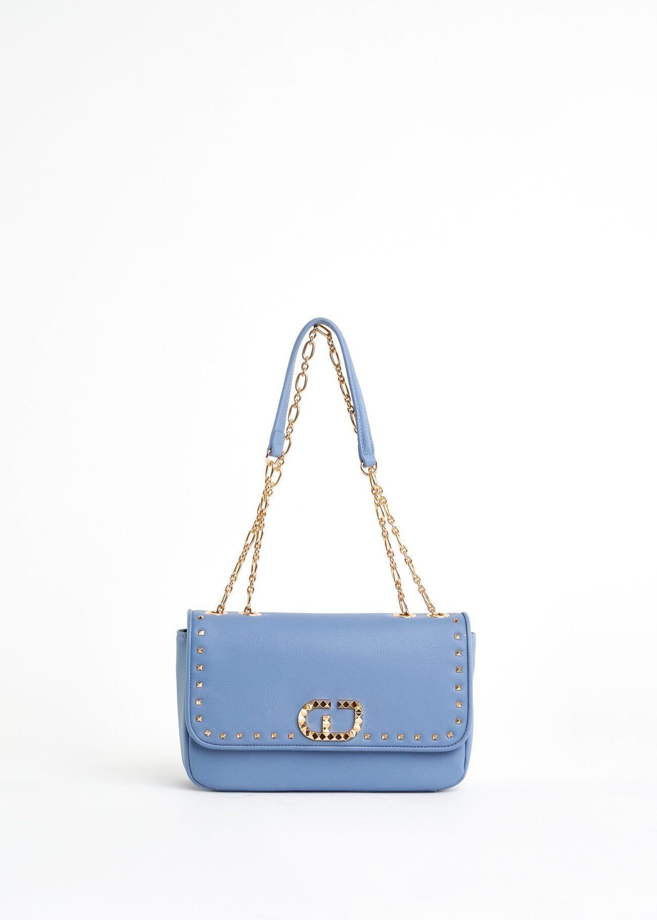 Studded shoulder bag