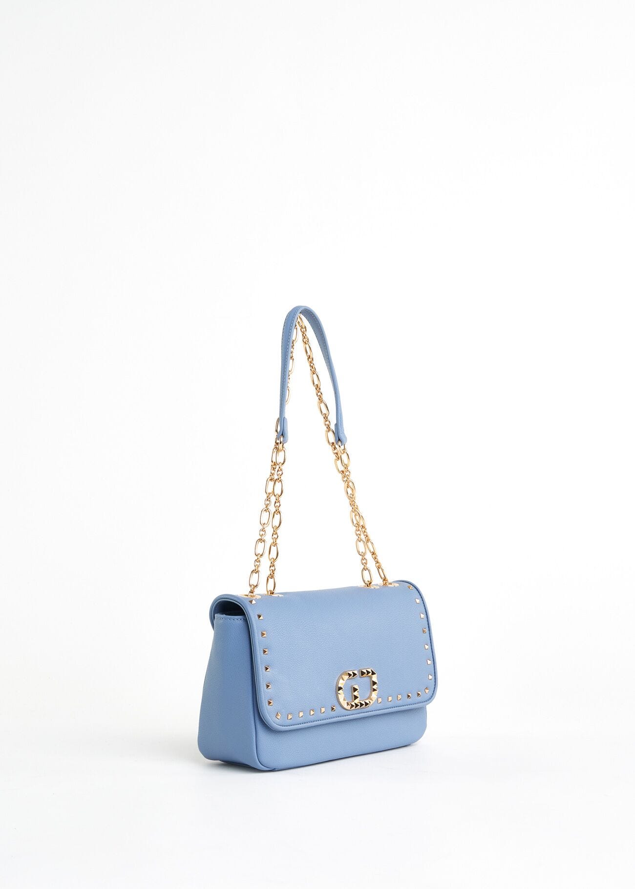 Studded shoulder bag