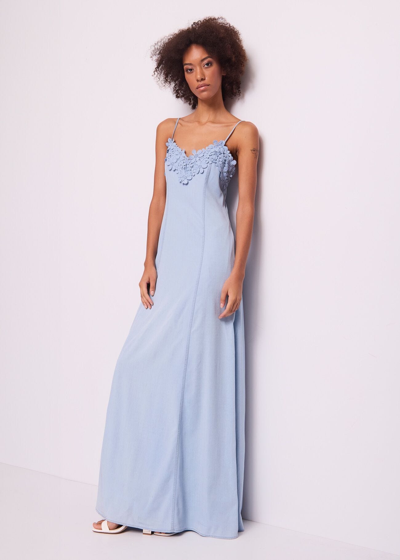 Robe en chambray pour femme