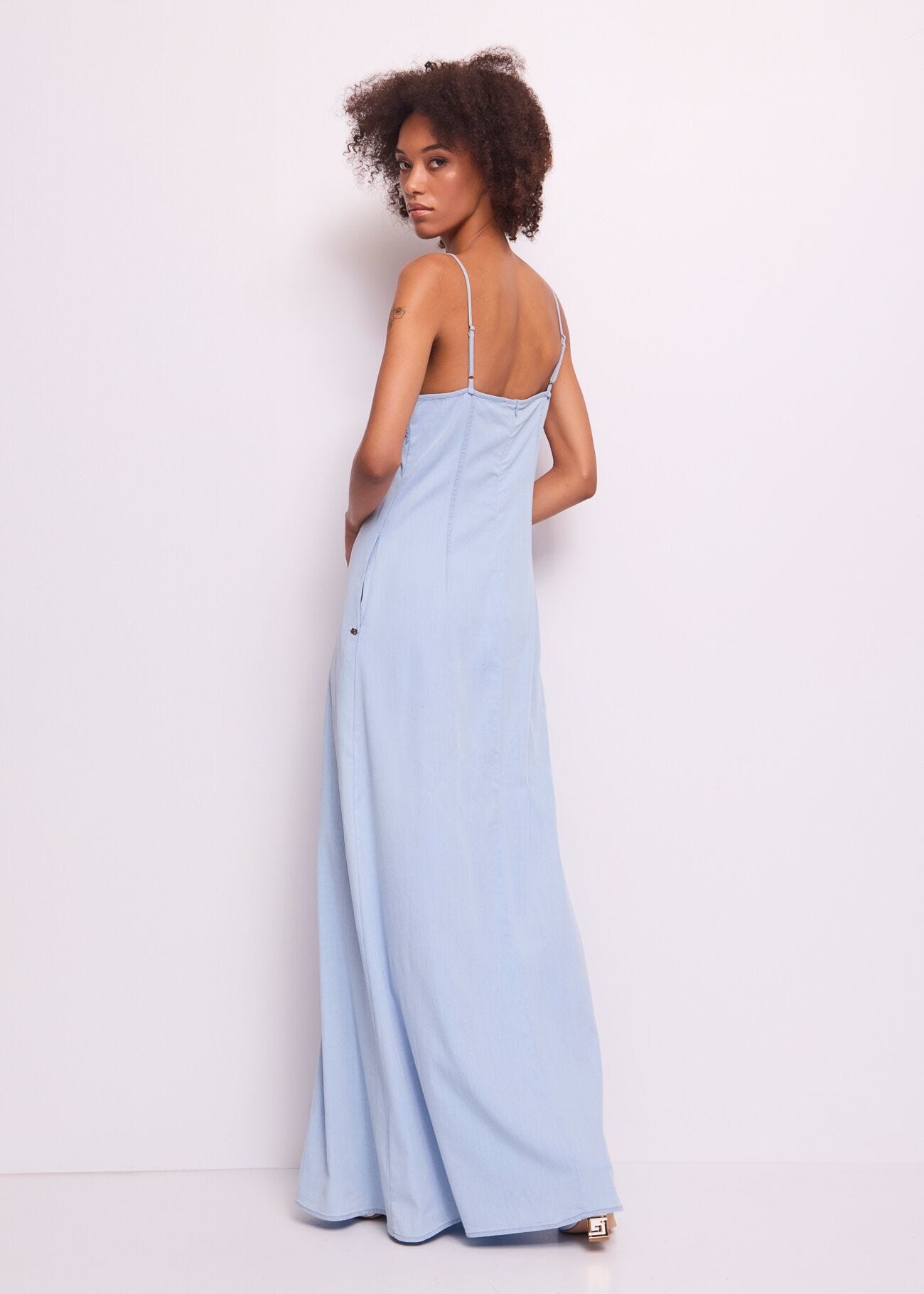 Robe en chambray pour femme