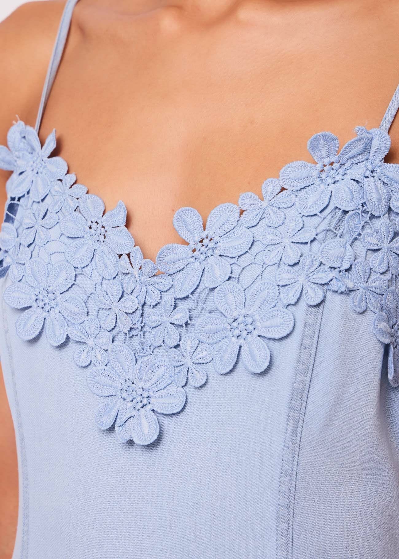 Robe en chambray pour femme