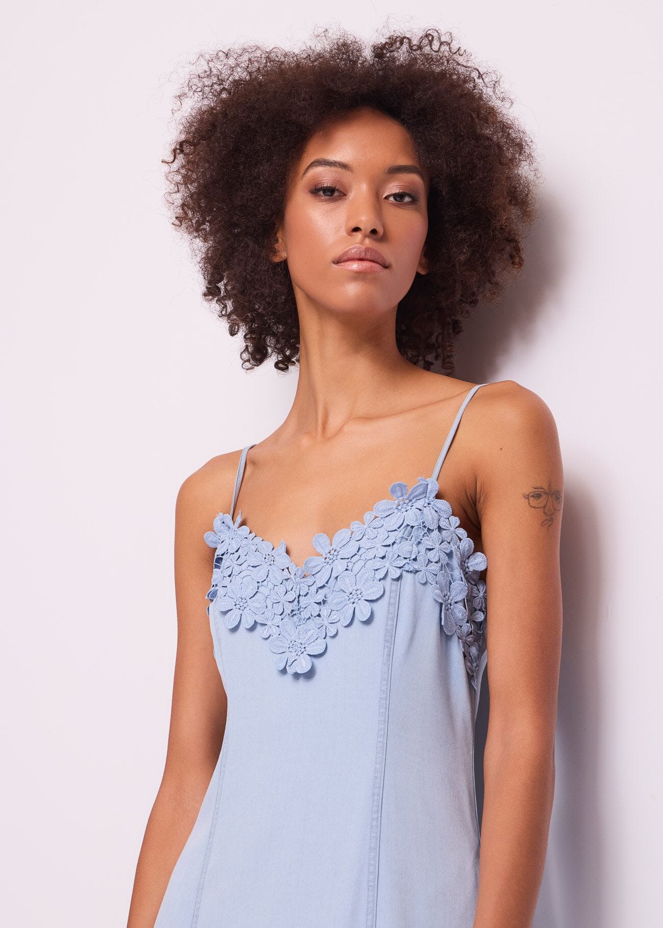 Robe en chambray pour femme