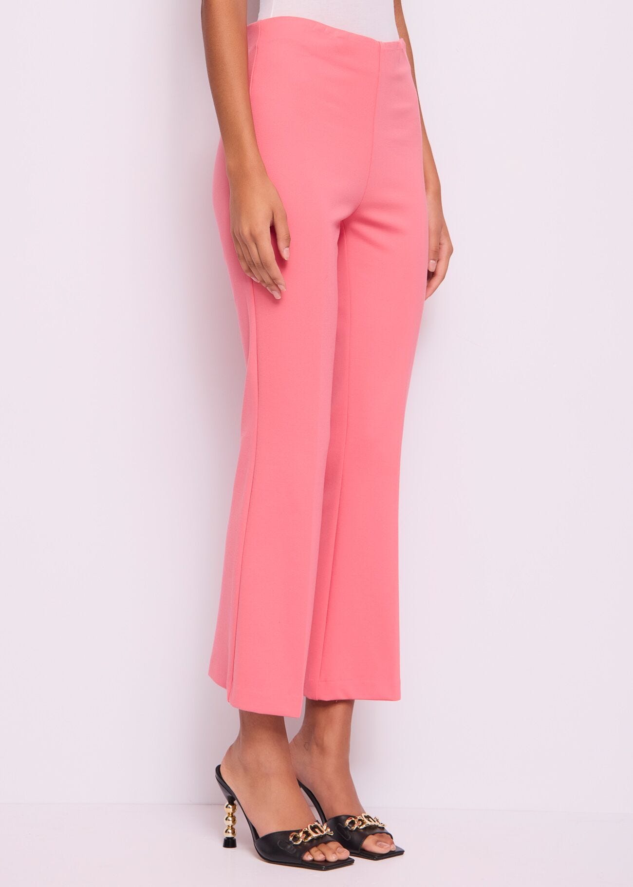 Pantalon rose pour femme