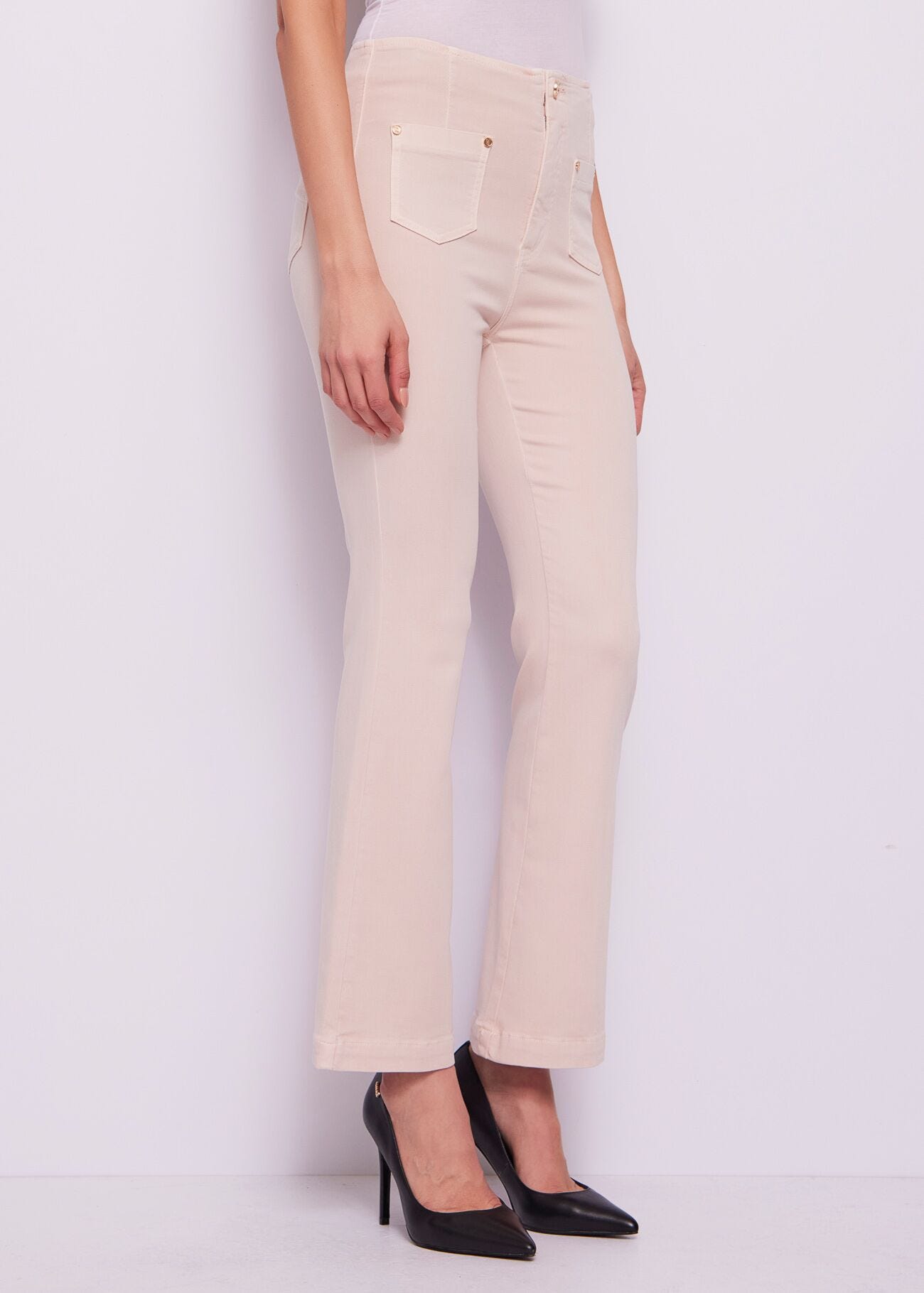 Pantaloni da donna flare con tasche
