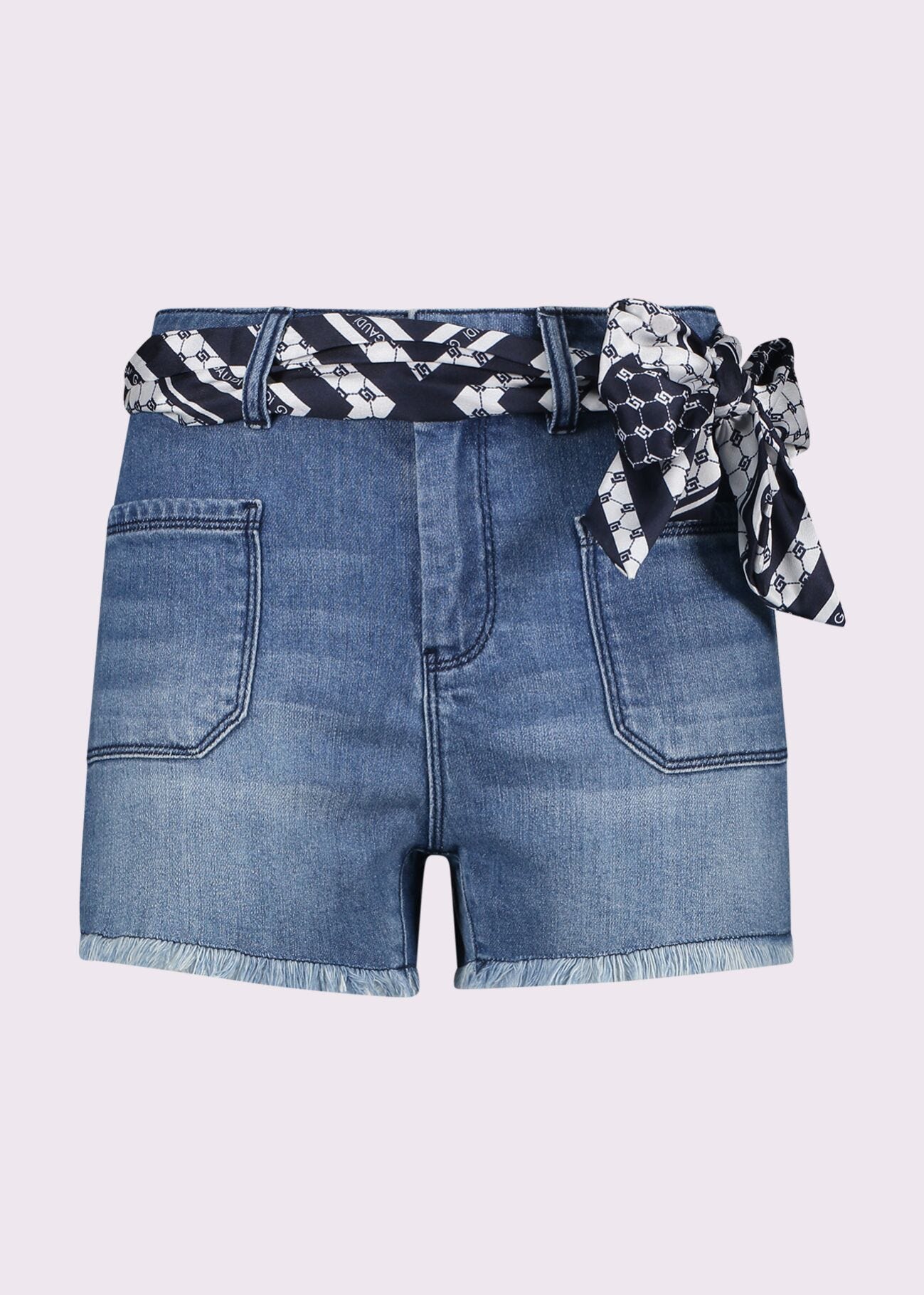 Shorts donna effetto used