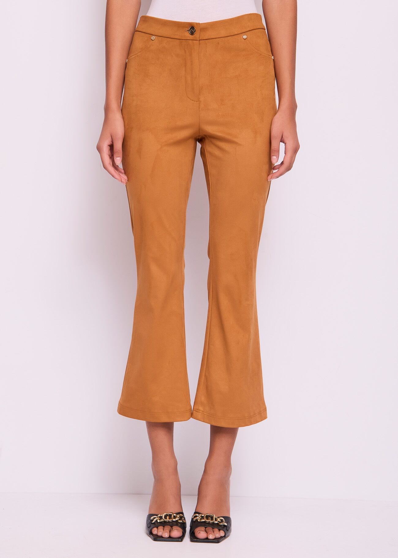 Pantaloni donna in dainetto