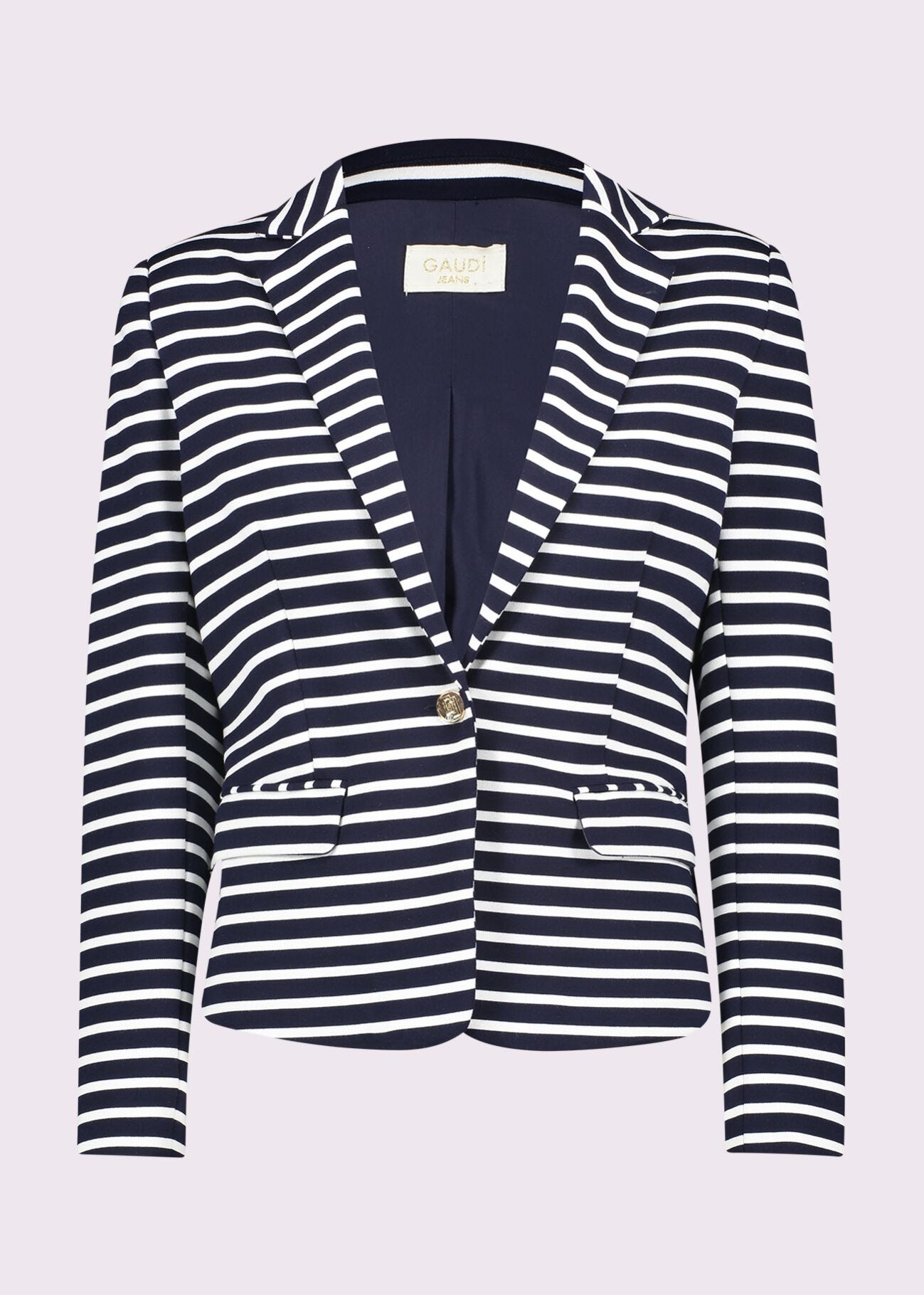 Blazer rayé pour femme