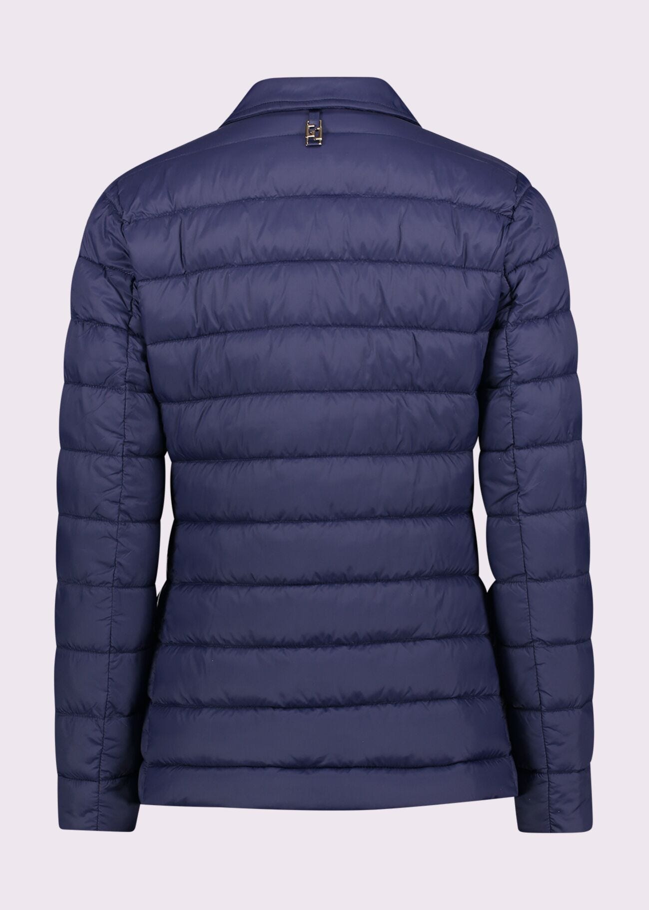 Blazer bleu en nylon rembourré pour femme
