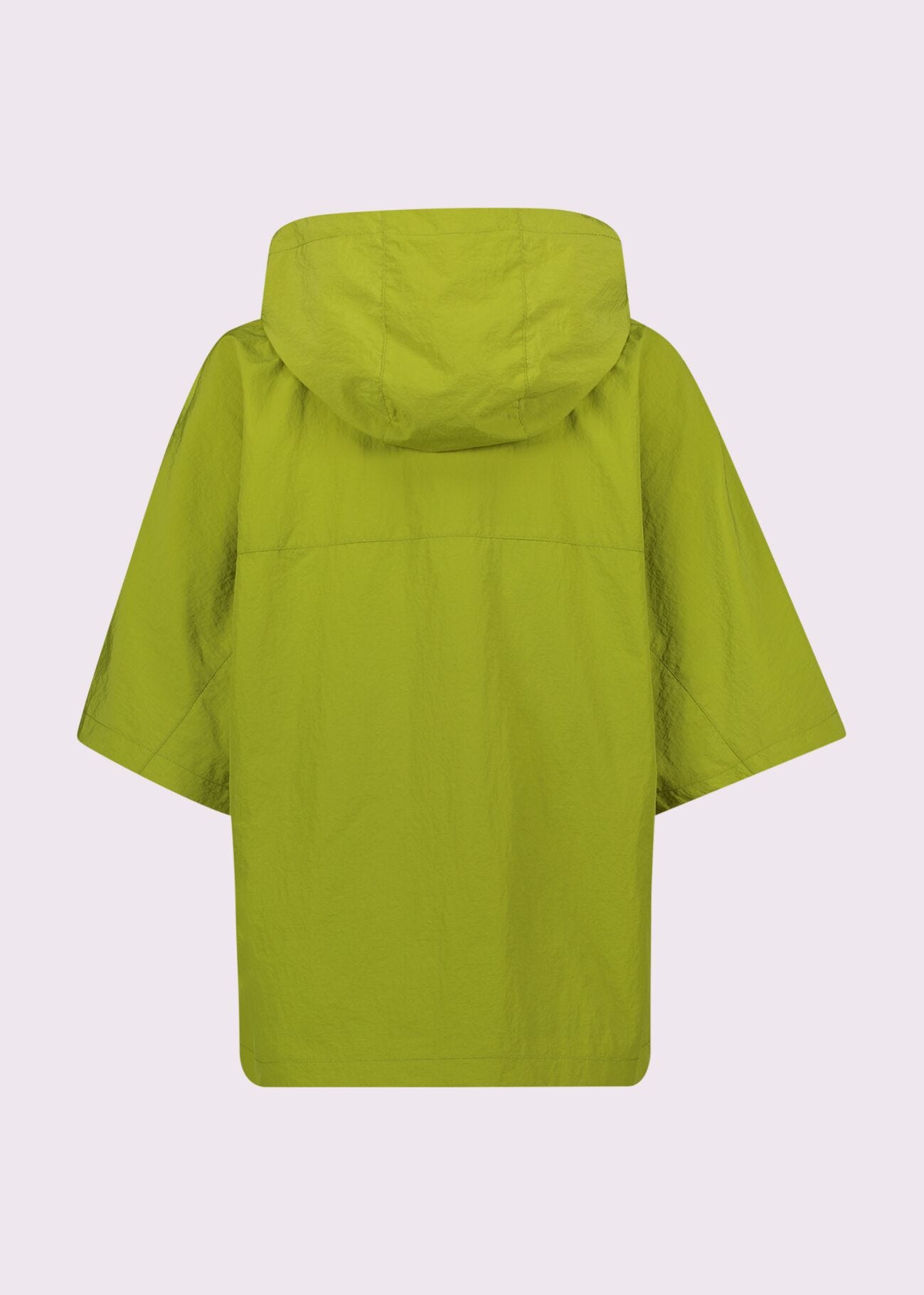 Giacca donna verde con zip