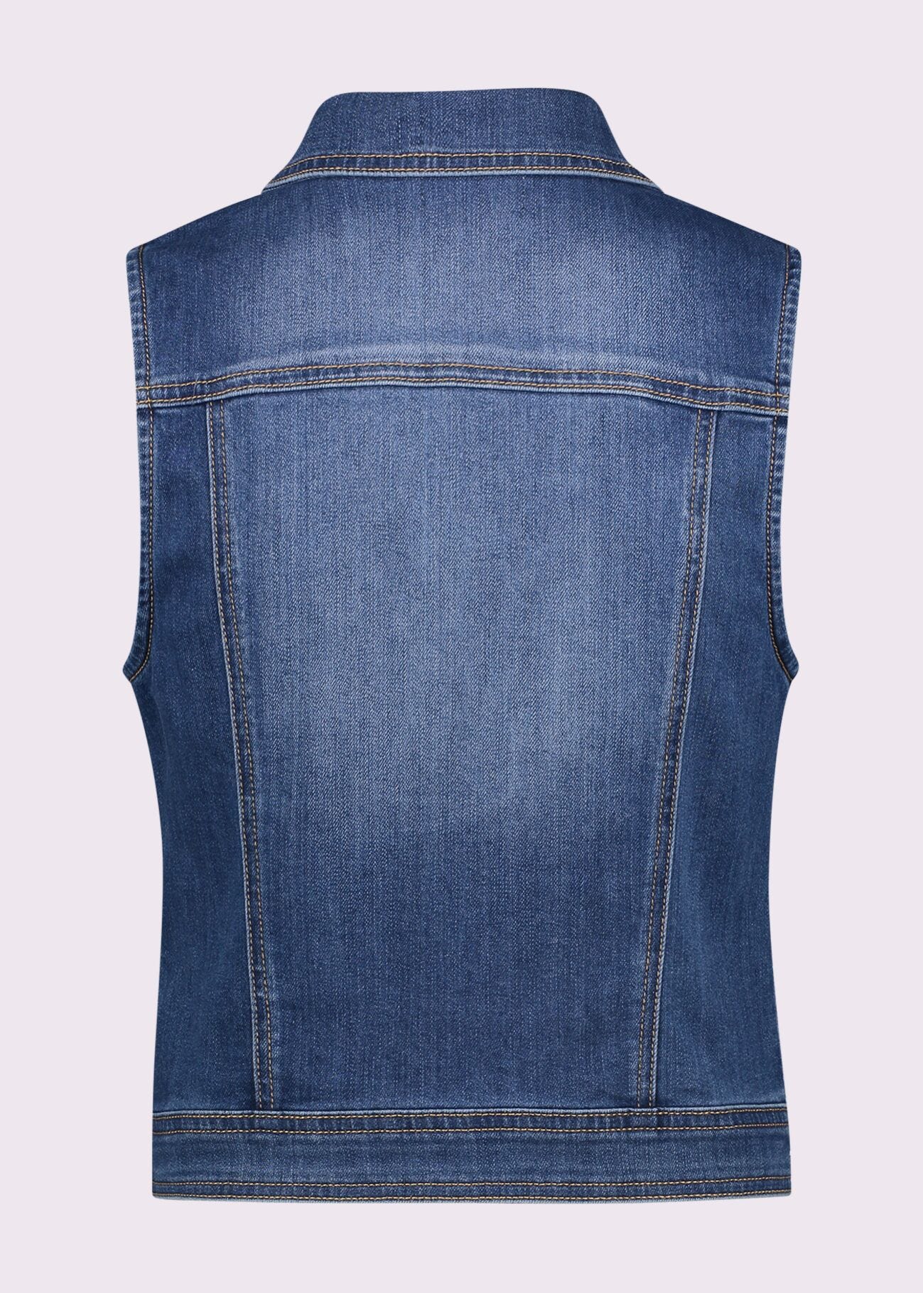 Gilet donna con bottoni logati