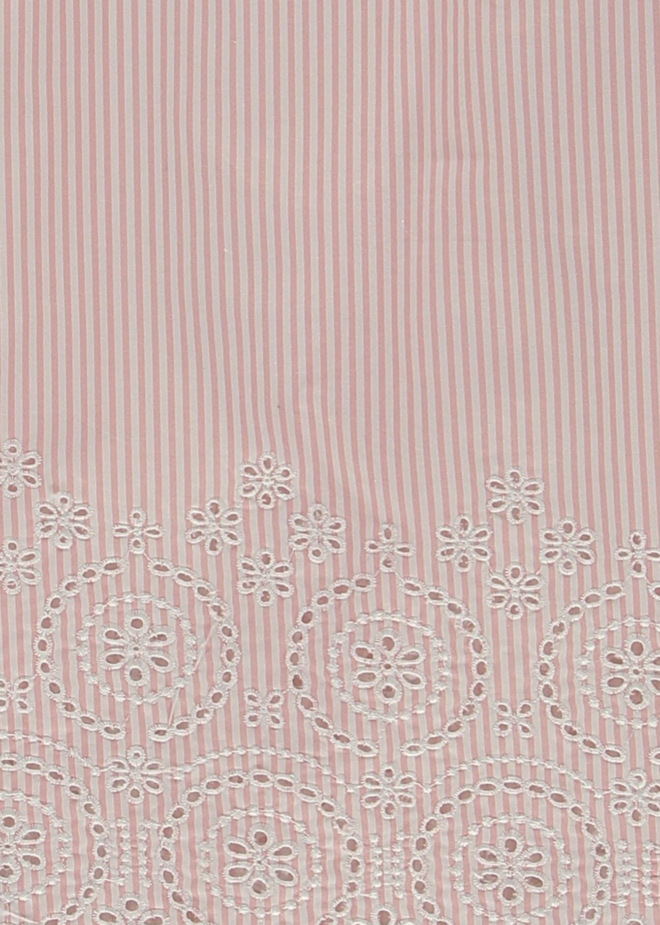 Blouse rayée en coton pour femme