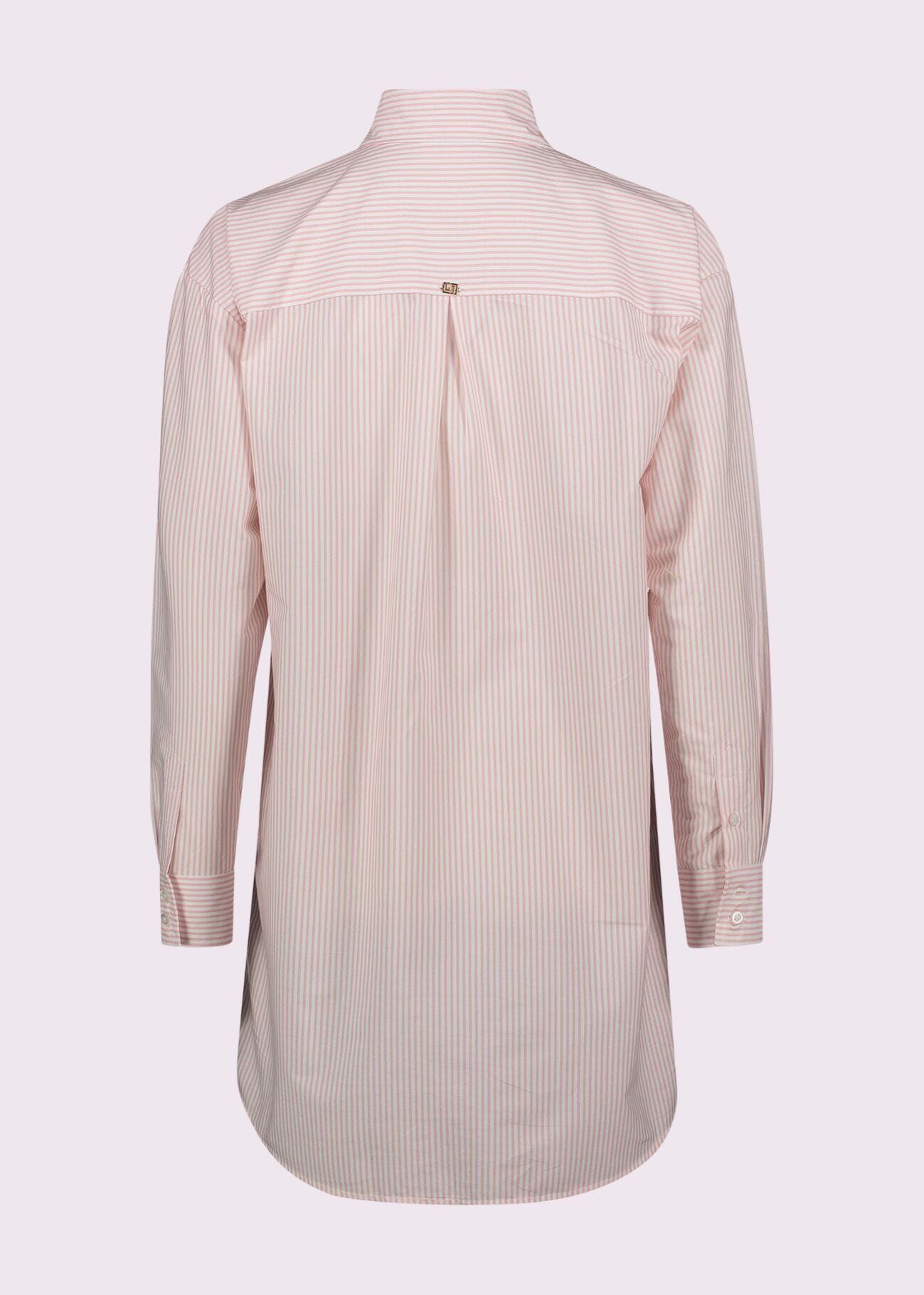 Chemise rayée en coton pour femme
