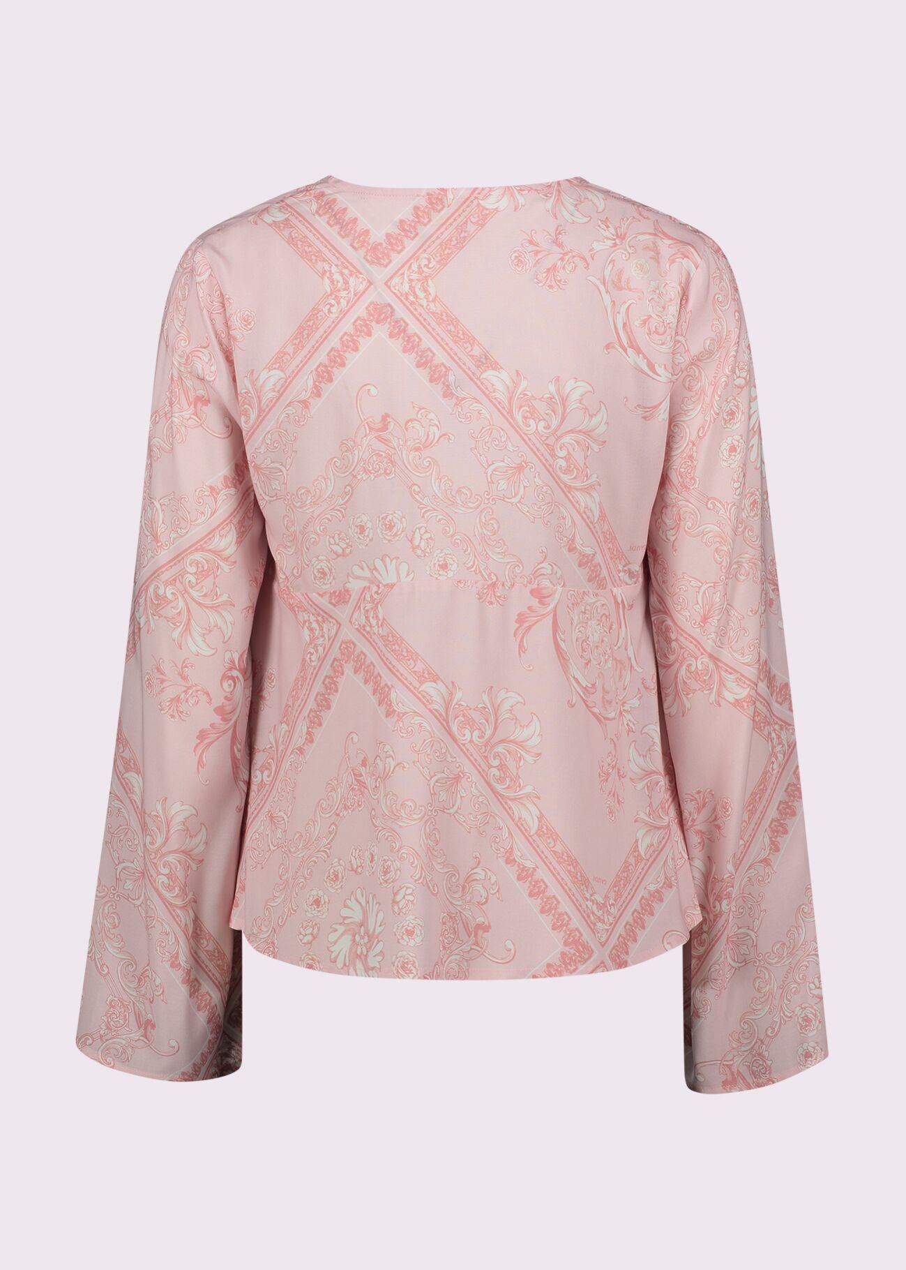Blouse en mousseline imprimée pour femme