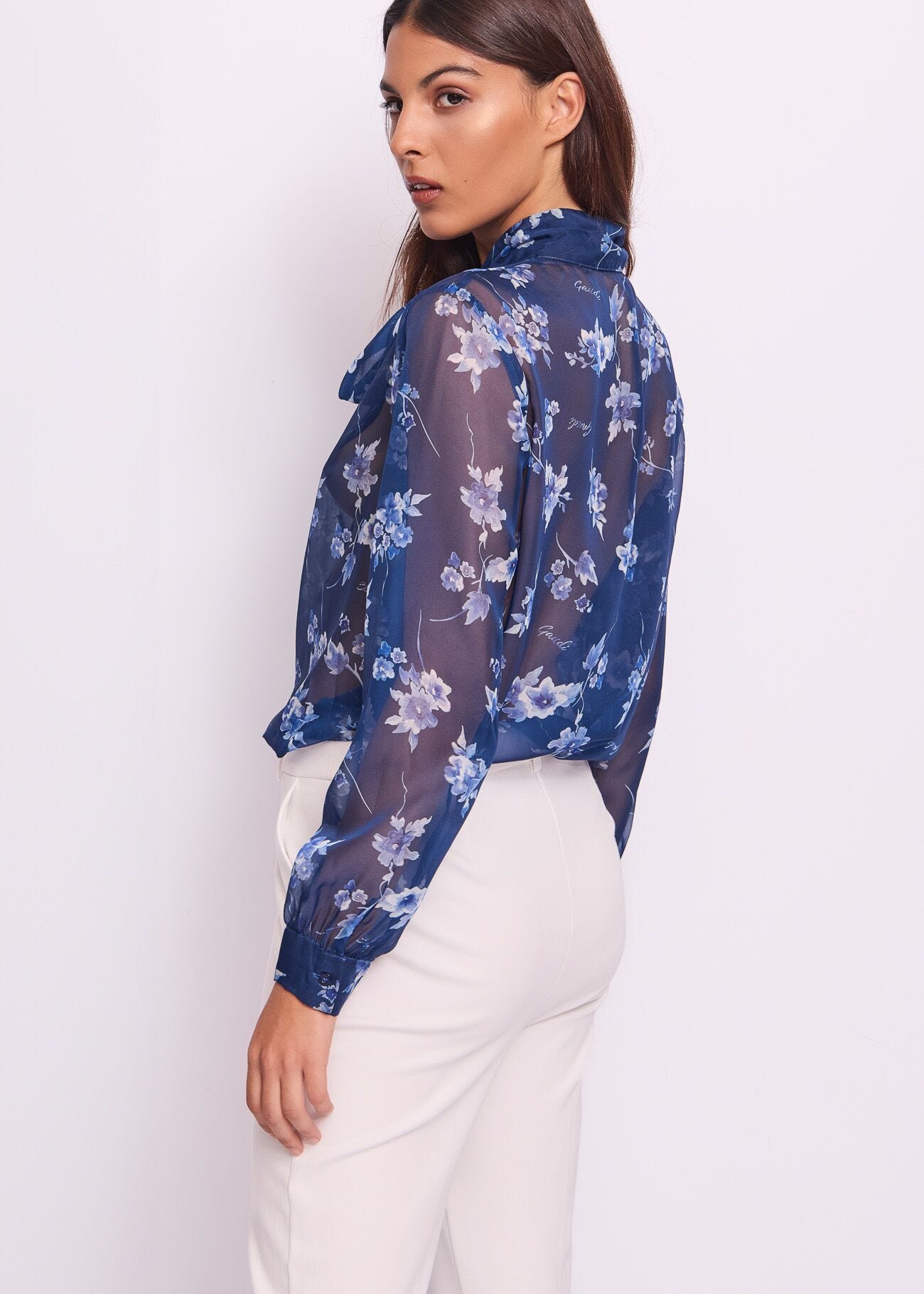 Camicia donna a maniche lunghe