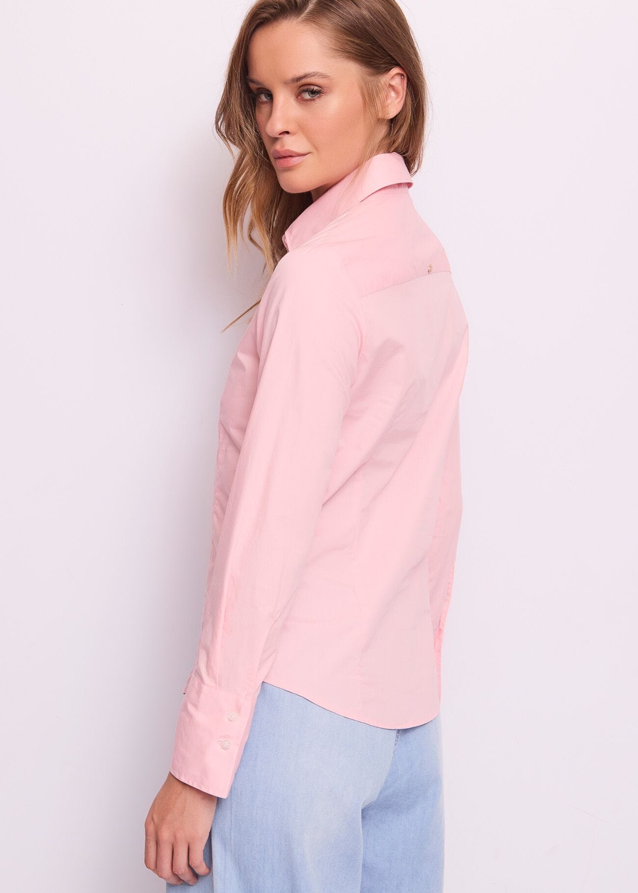 Chemise en popeline pour femme