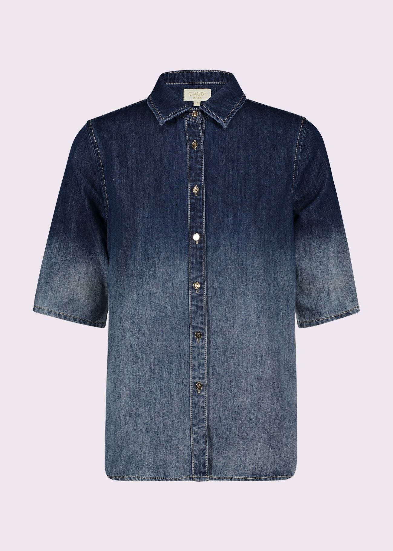 Camisa de mujer en chambray de algodón
