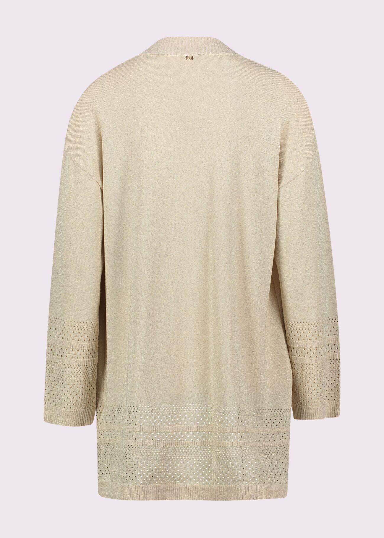 Cárdigan de lúrex para mujer