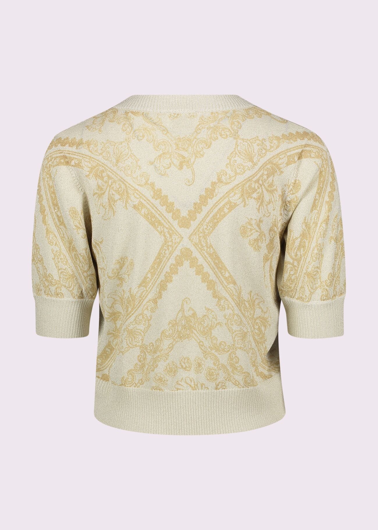 Maglia donna con scollo a V