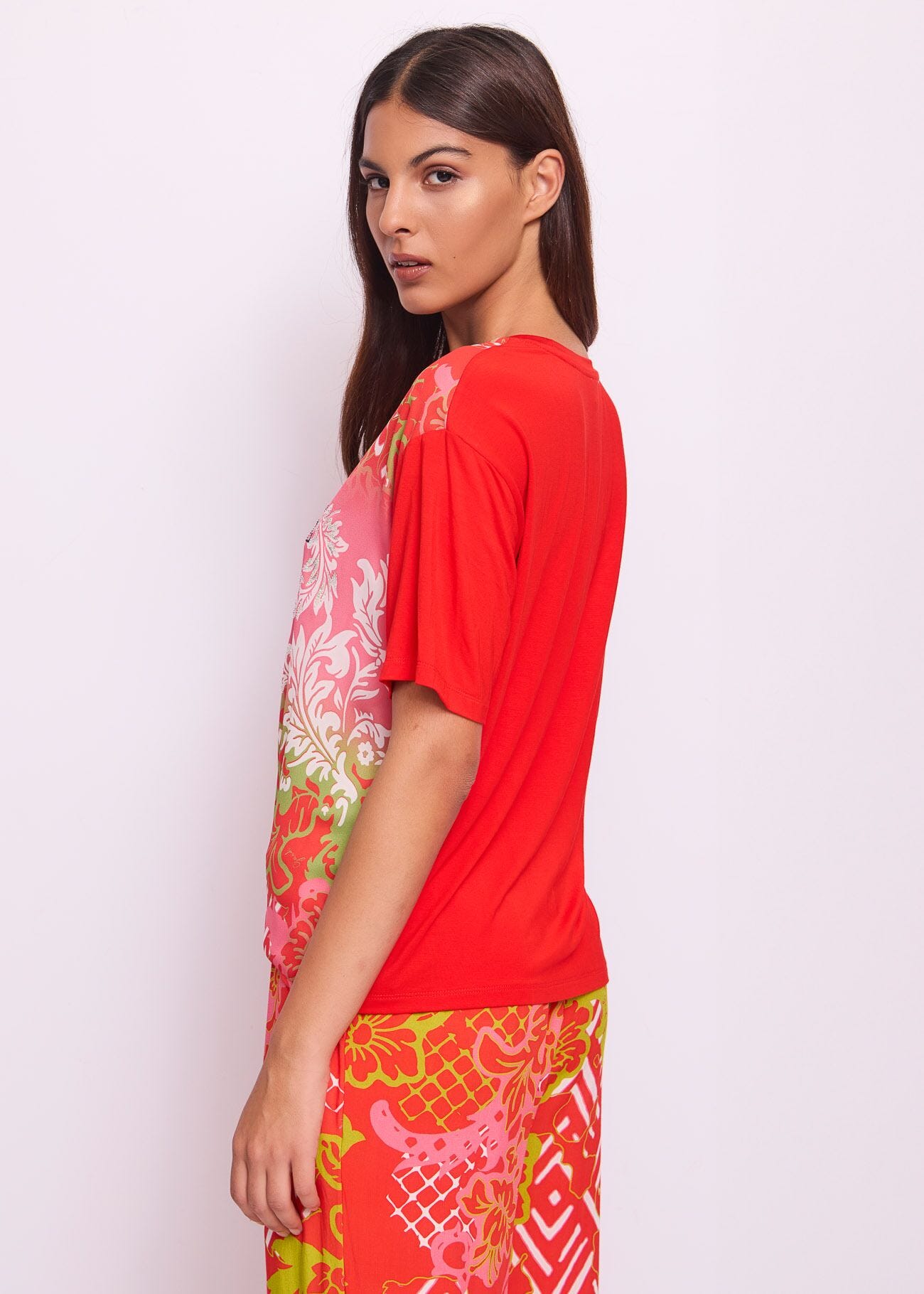 T-shirt avec imprimé pour femme