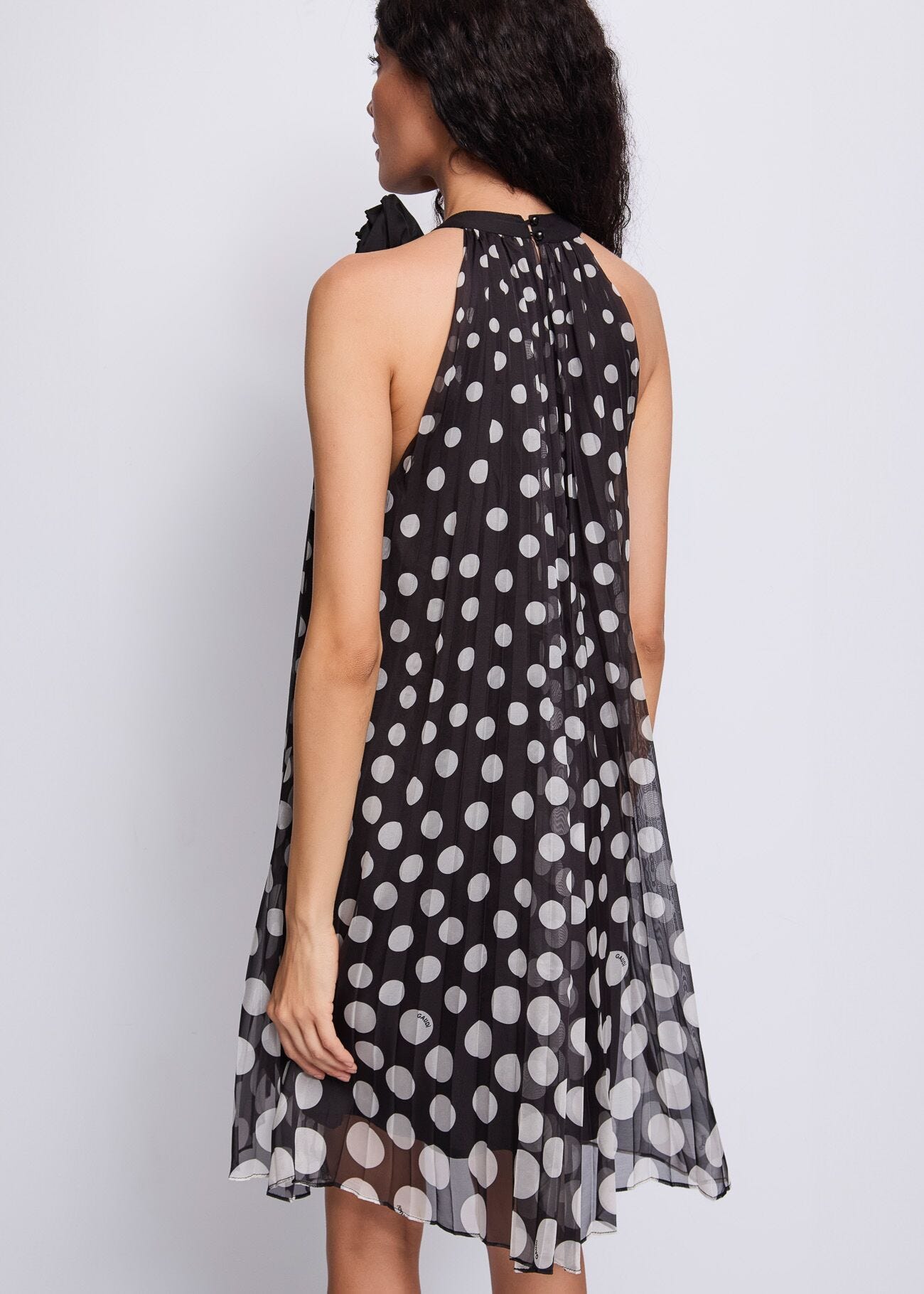Robe en chiffon imprimé pour femme