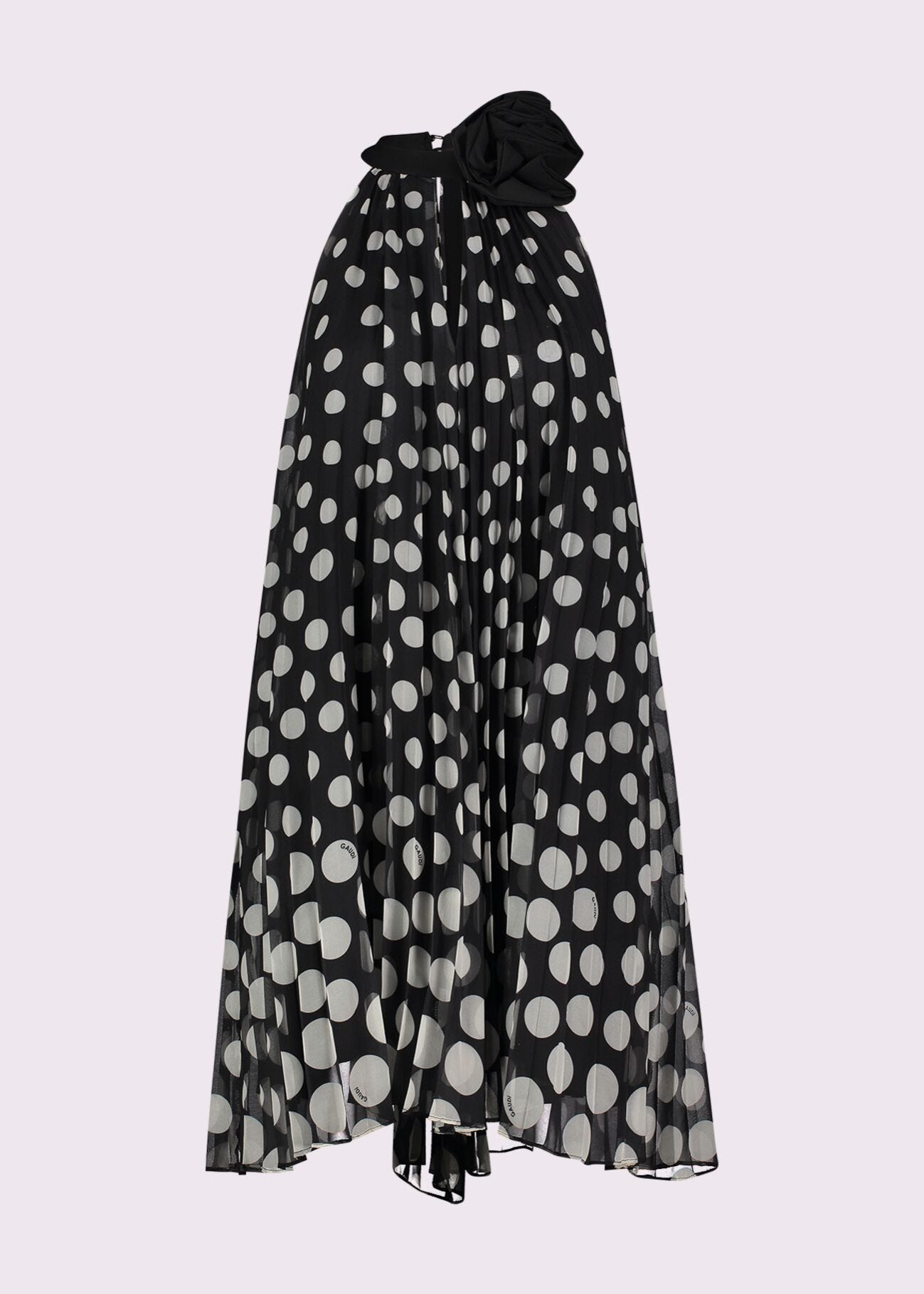 Robe en chiffon imprimé pour femme