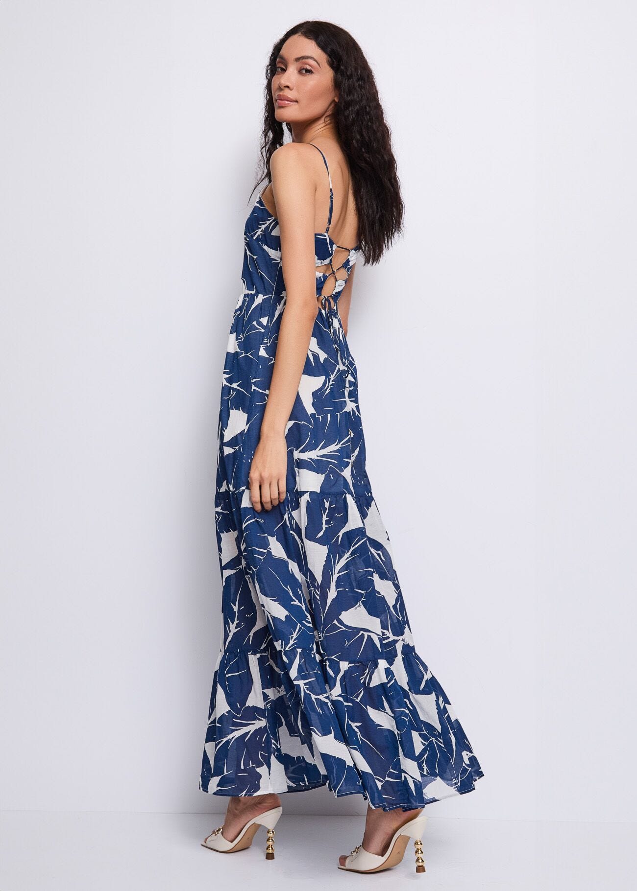 Women's printed cotton dress