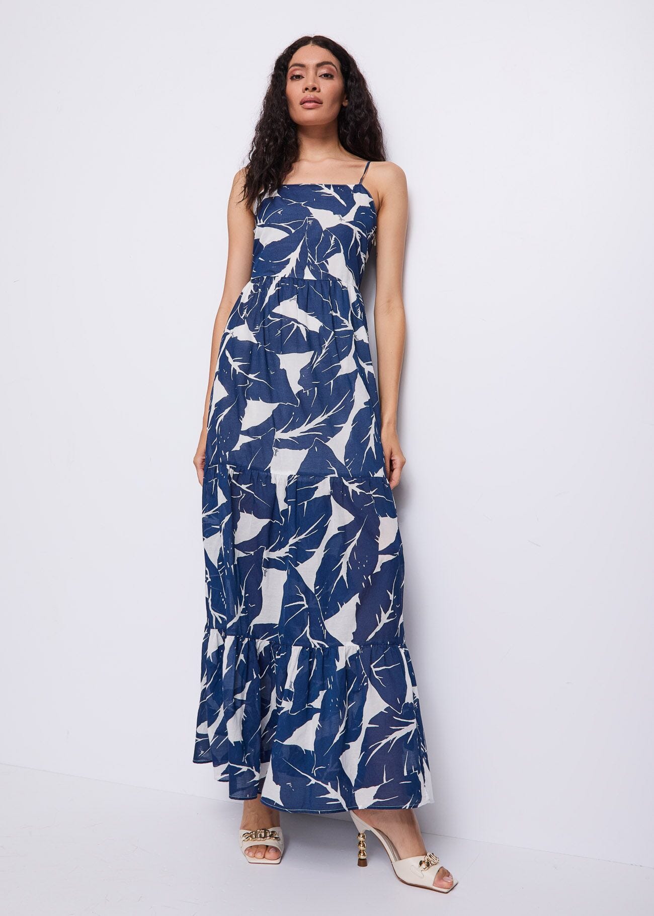 Women's printed cotton dress