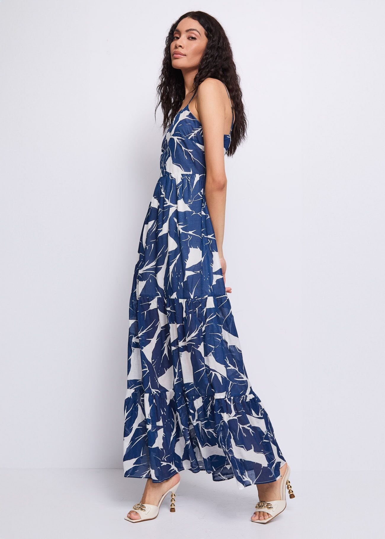 Women's printed cotton dress