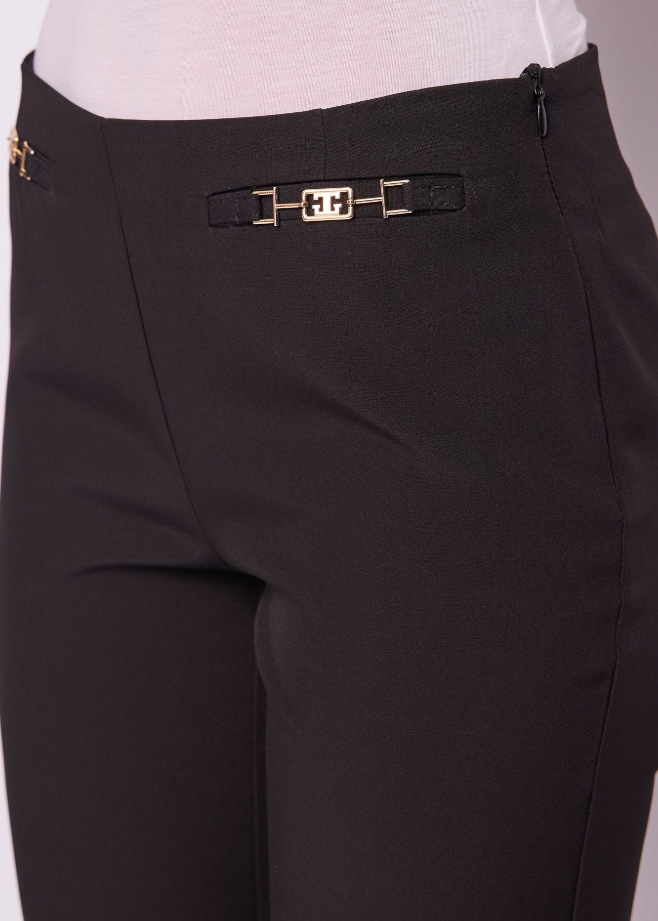 Culotte da donna neri in tessuto tecnico