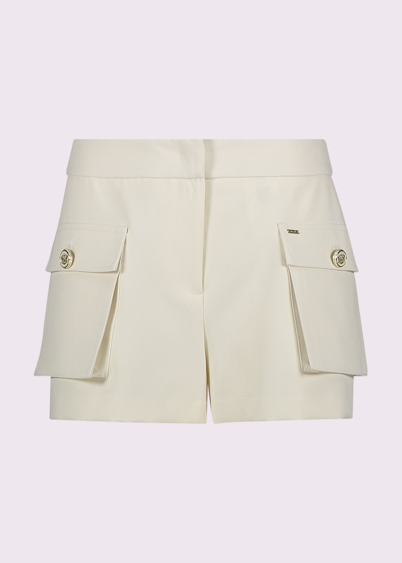 Shorts da donna bianchi con tasche