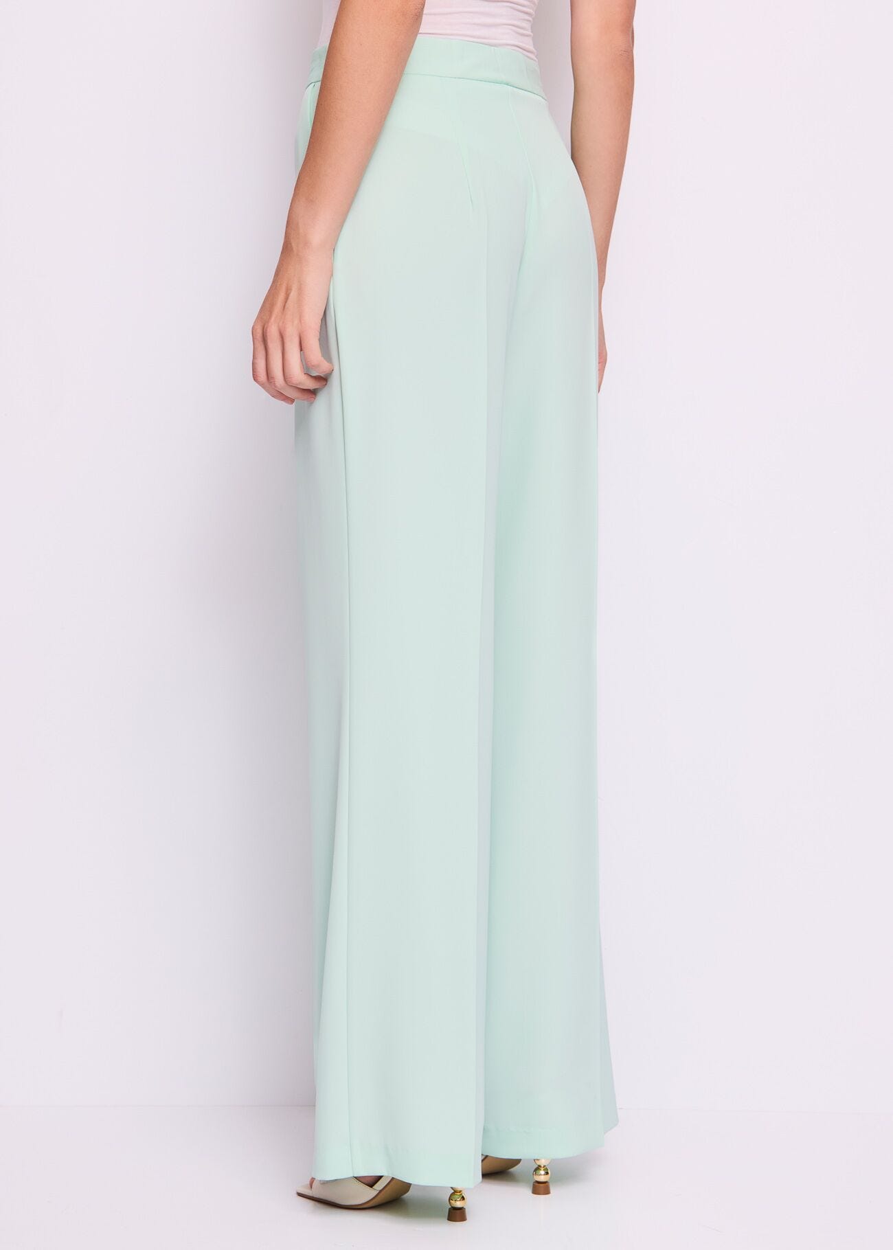 Pantalon en crêpe cady pour femme
