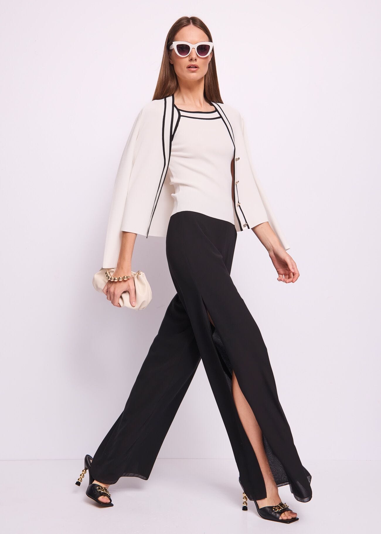 Pantaloni da donna a vita alta