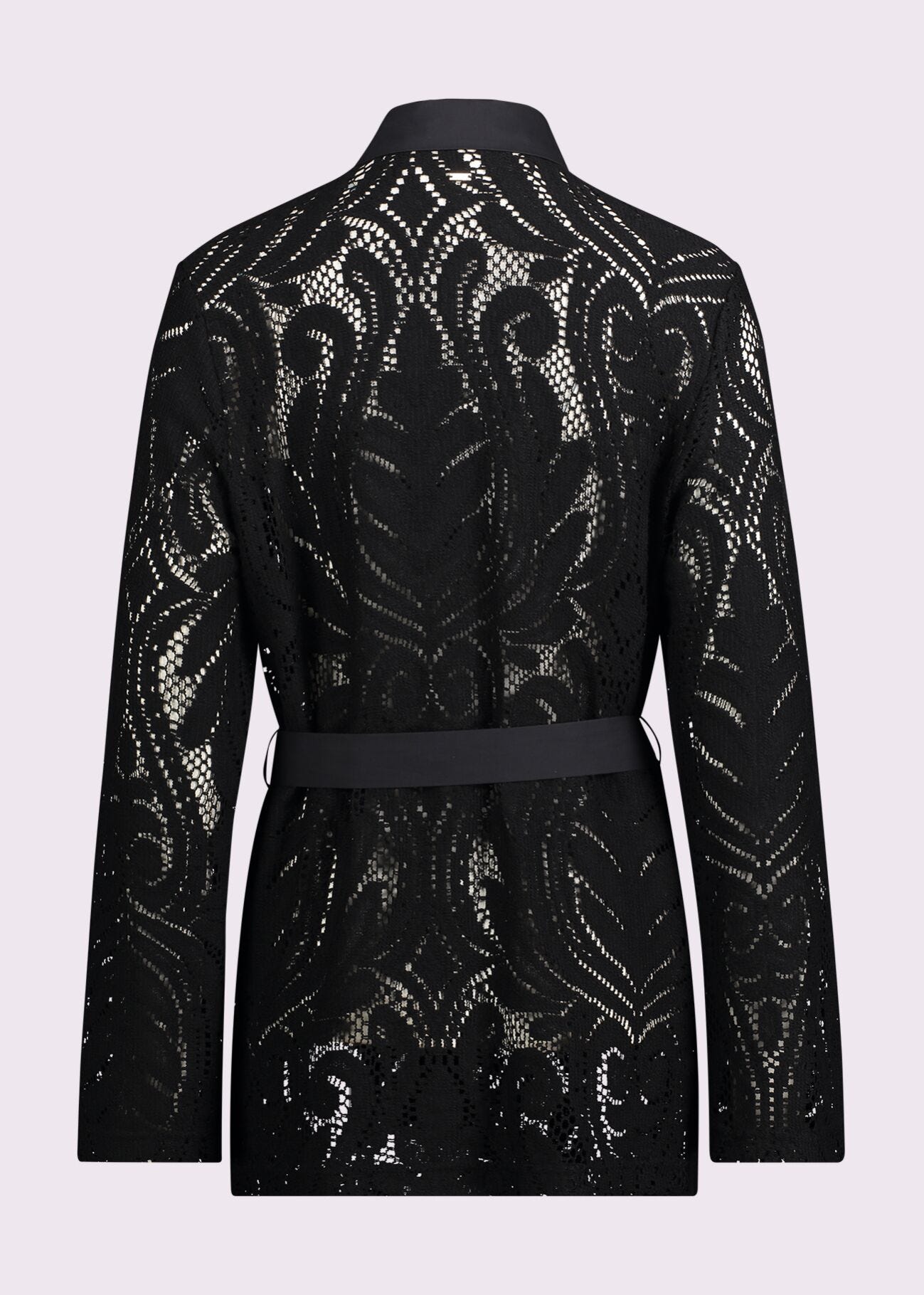 Women's black lace jacket
