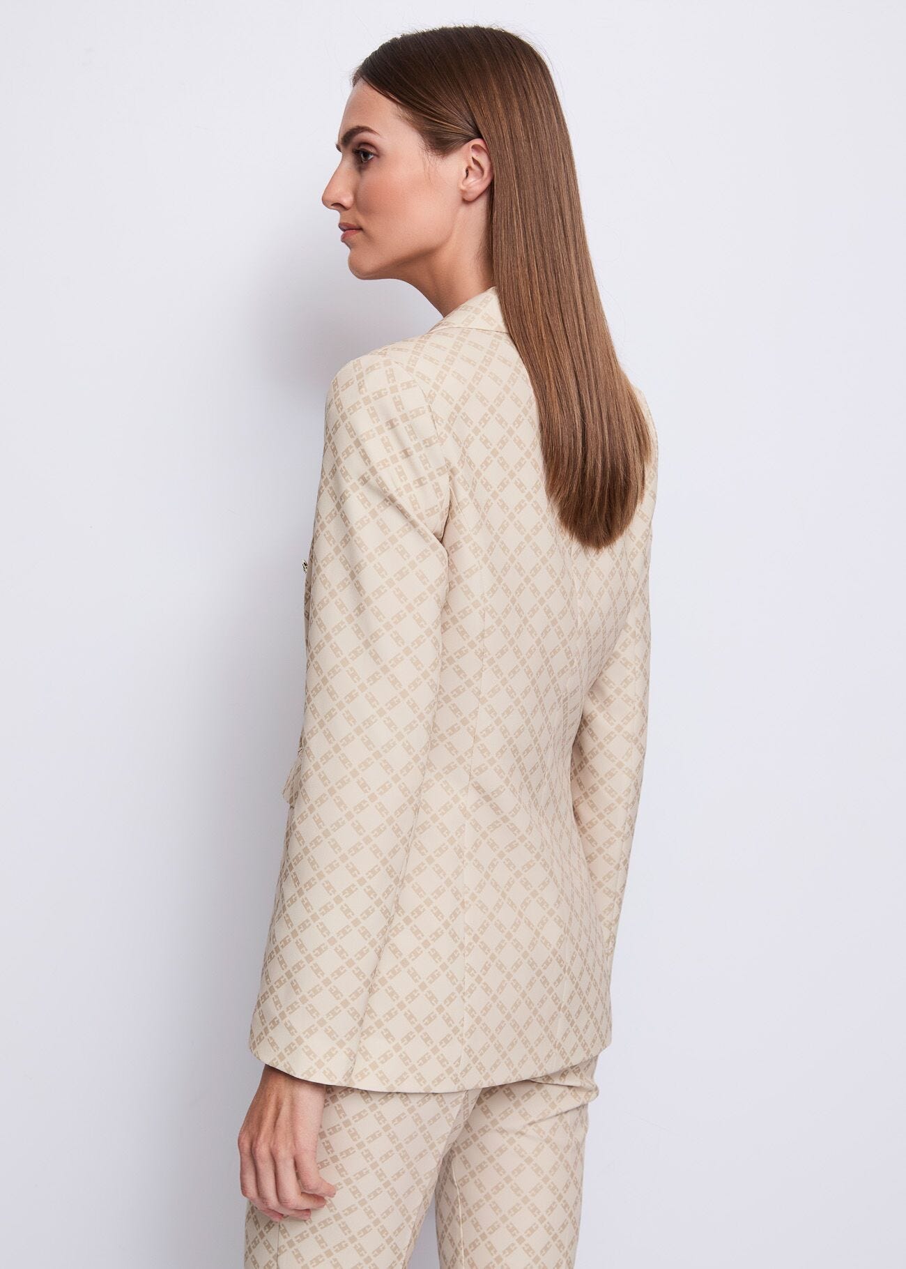 Blazer da donna con revers a lancia