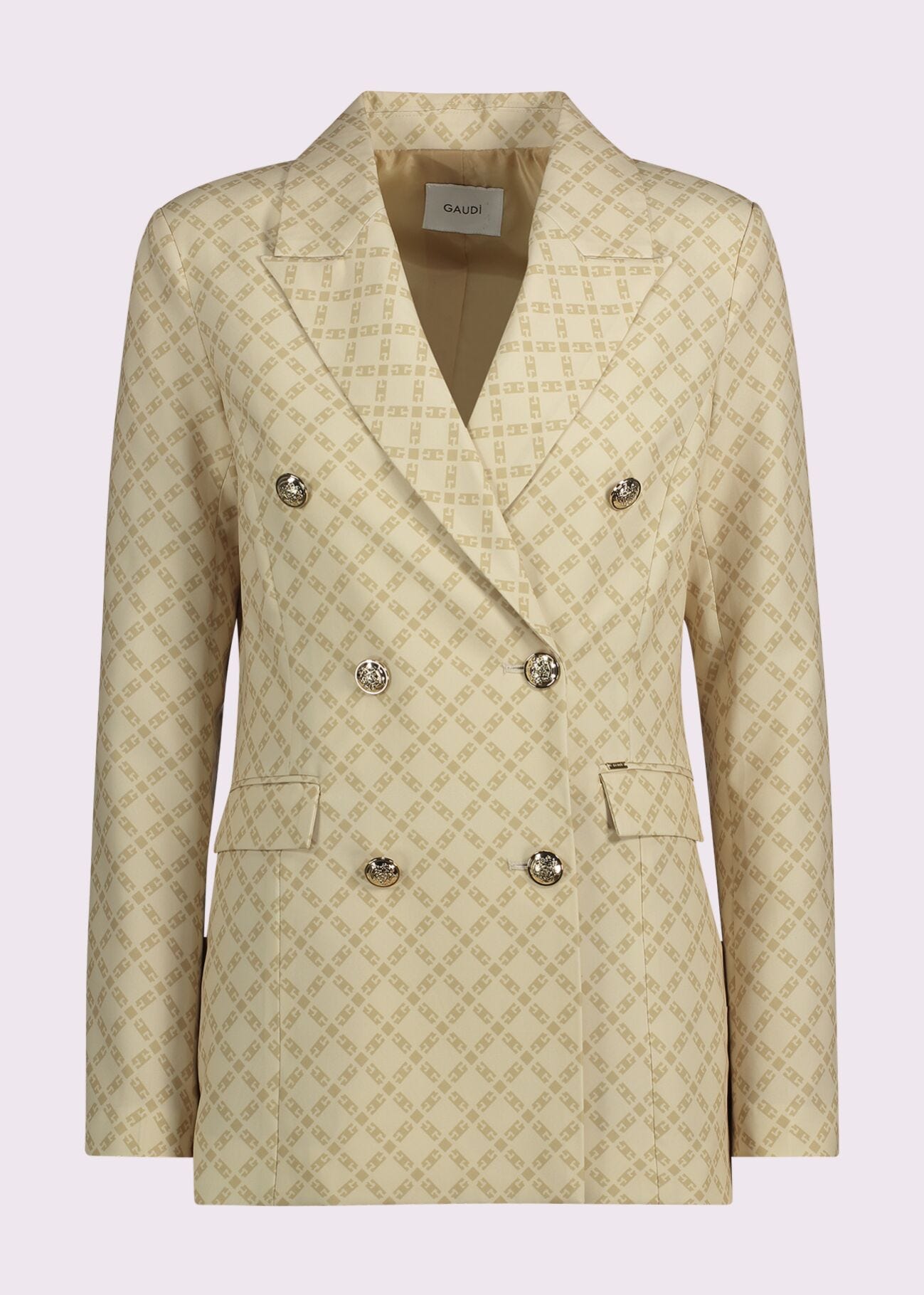 Blazer da donna con revers a lancia