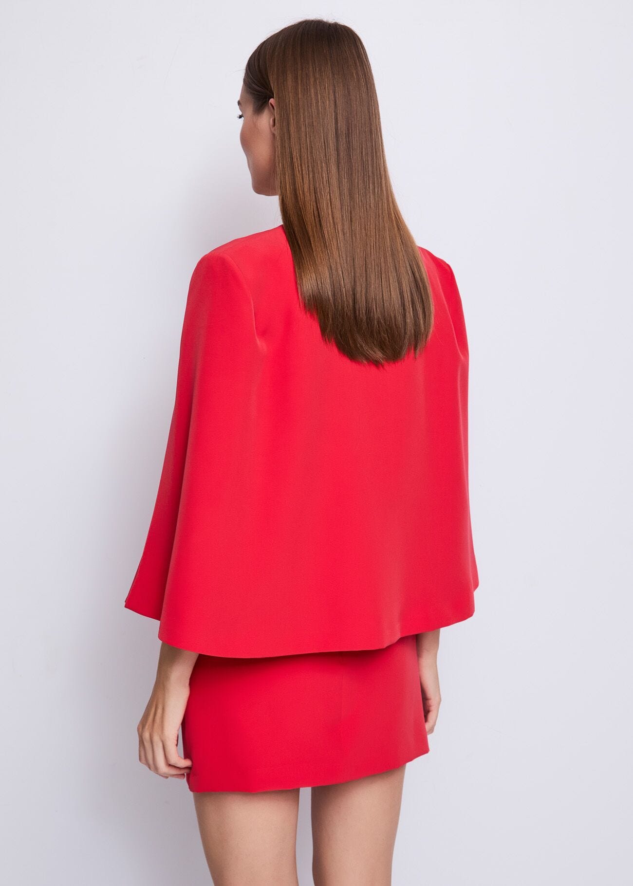 Women's red jacket