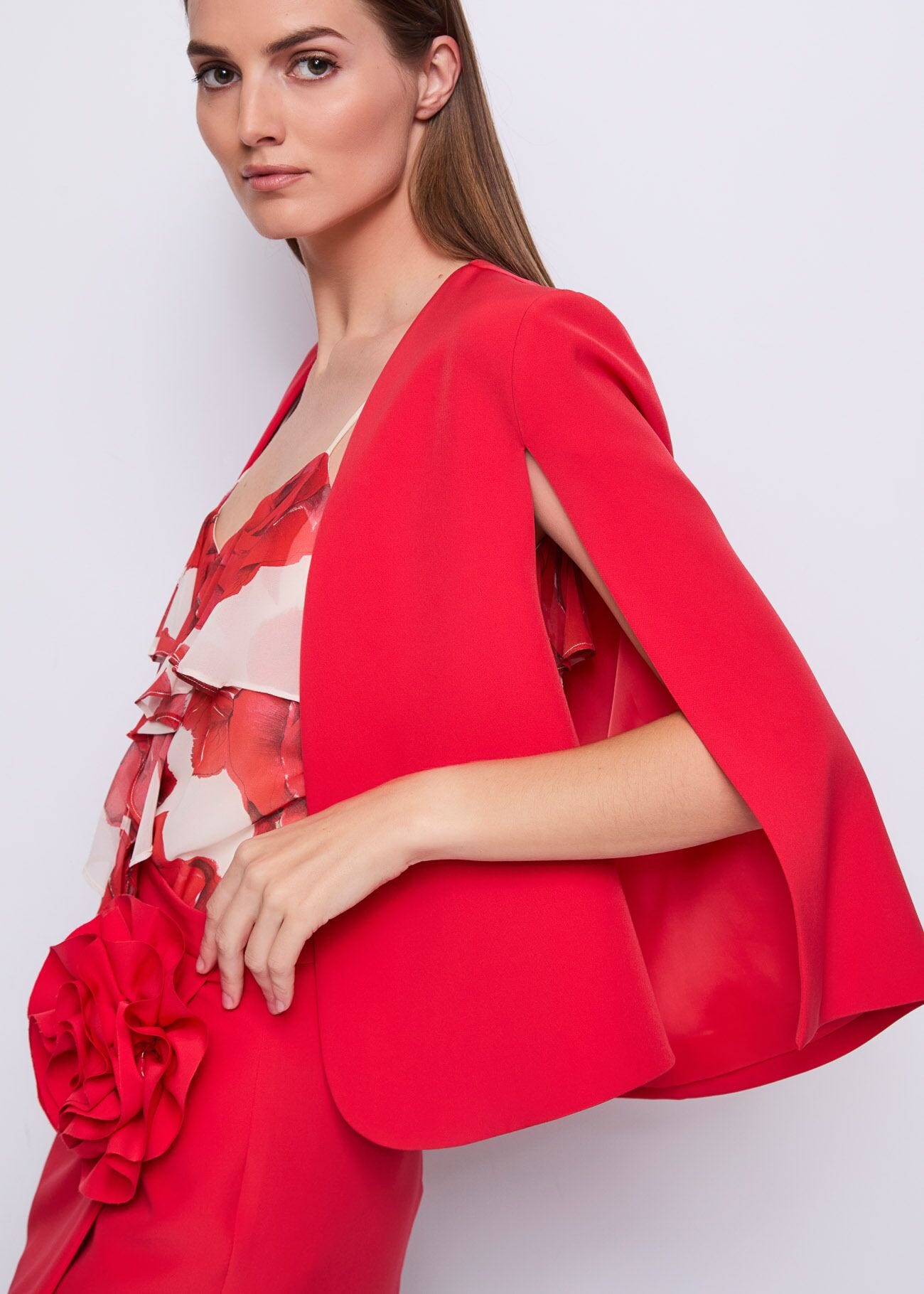 Women's red jacket
