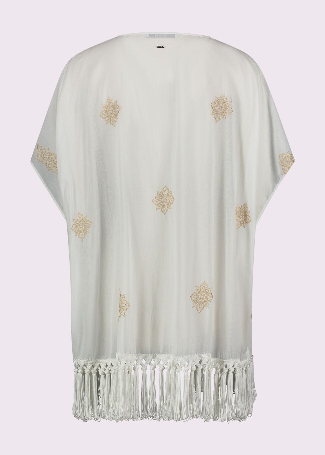 Blouse en coton avec broderies pour femme
