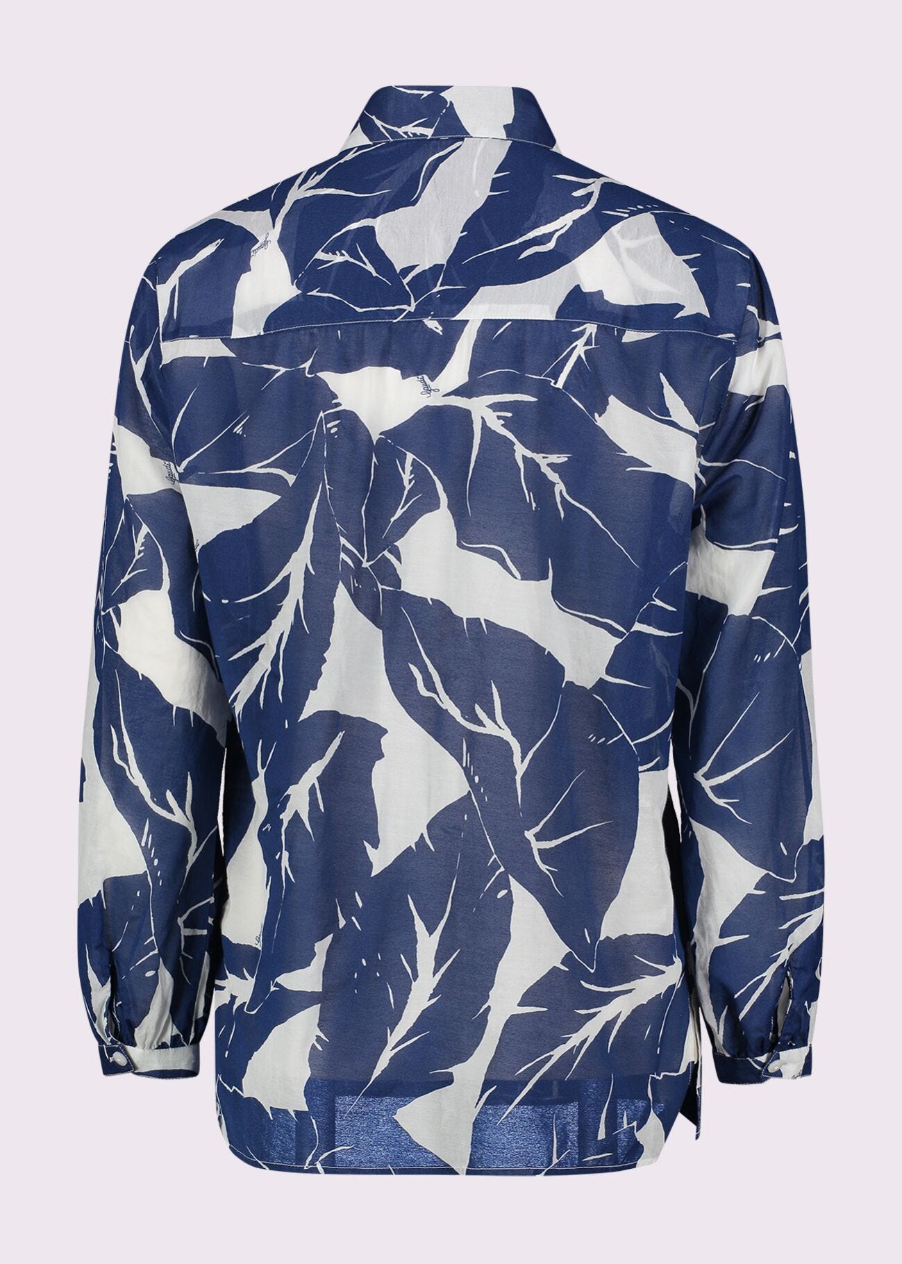 Chemise en coton imprimé pour femme