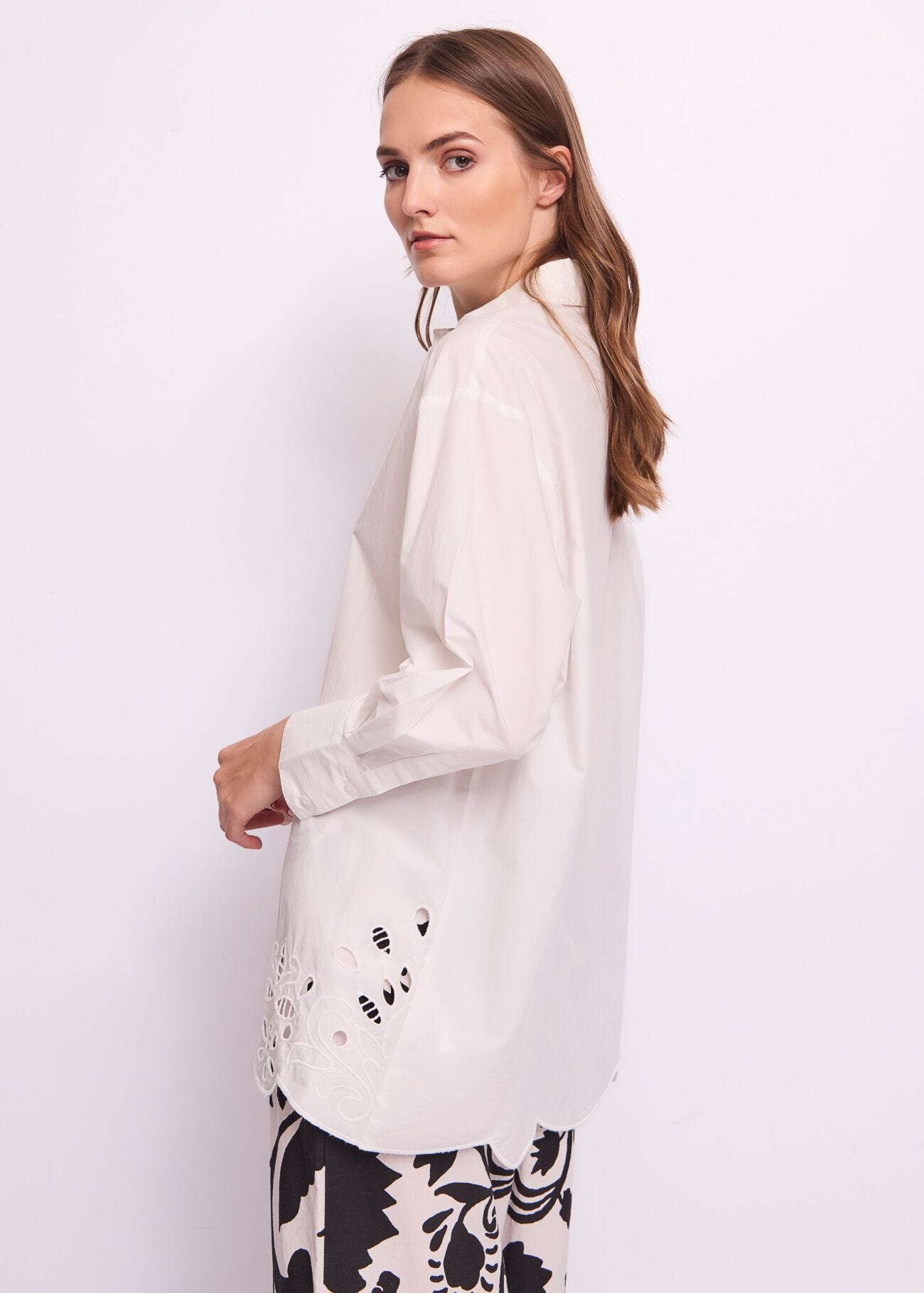 Chemise en coton pour femme