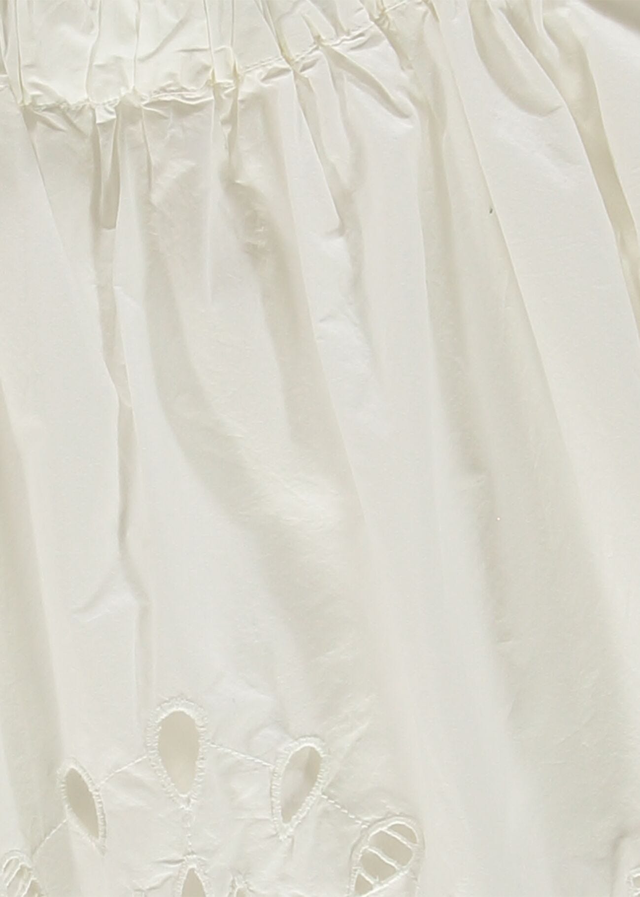 Women's white cotton top