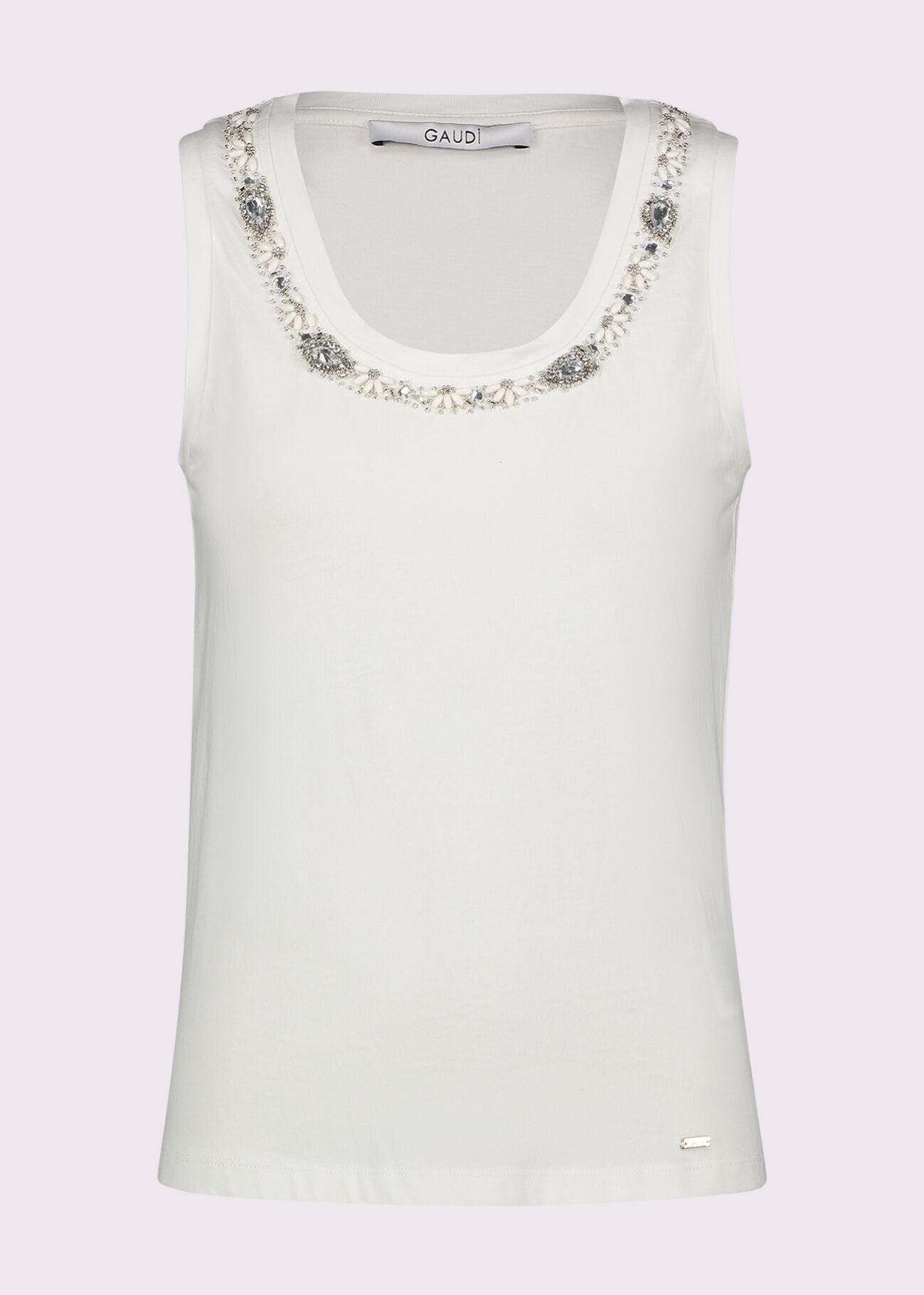Women's white cotton top