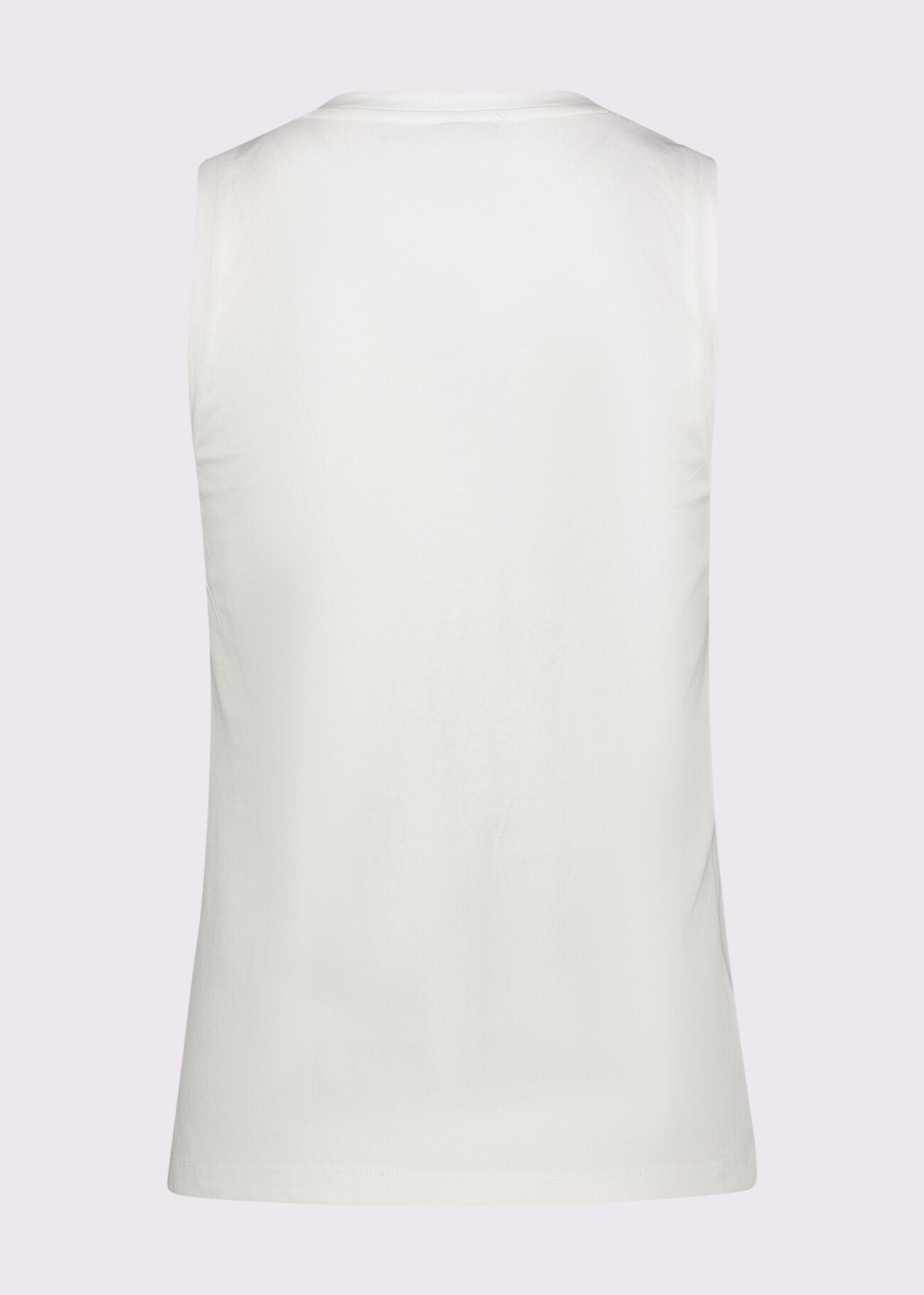 Women's white cotton top